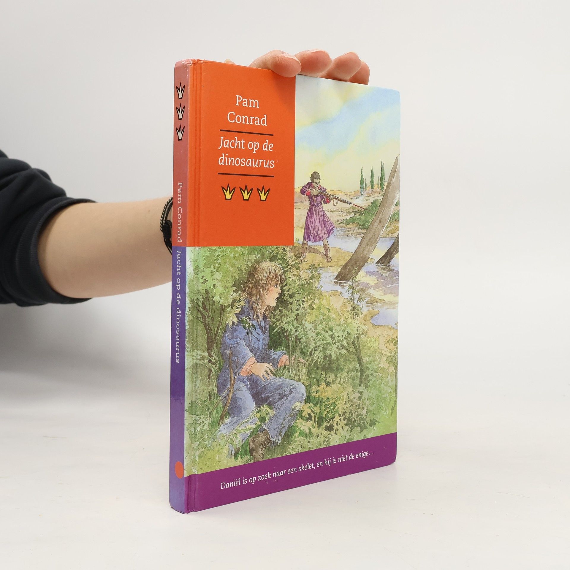 Kroontjes boeken: Jacht op de dinosaurus