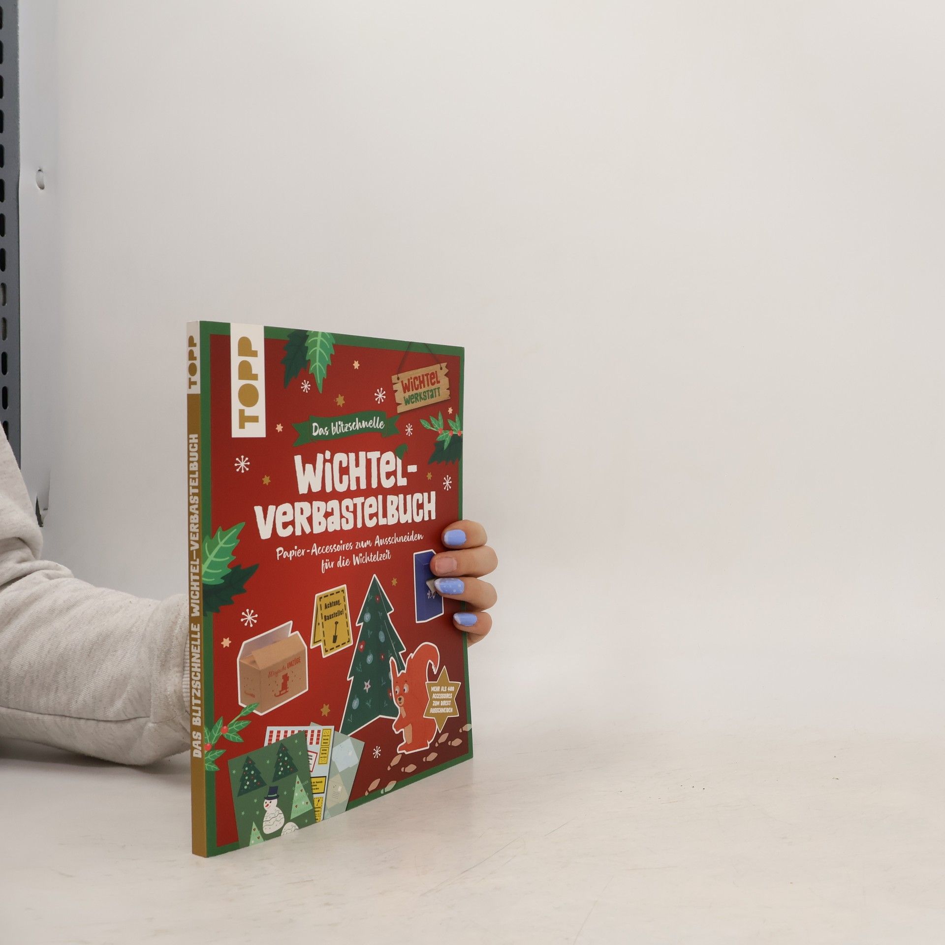 Das blitzschnelle Wichtel-Verbastelbuch. Papier-Accessoires zum Ausschneiden für die Wichteltür