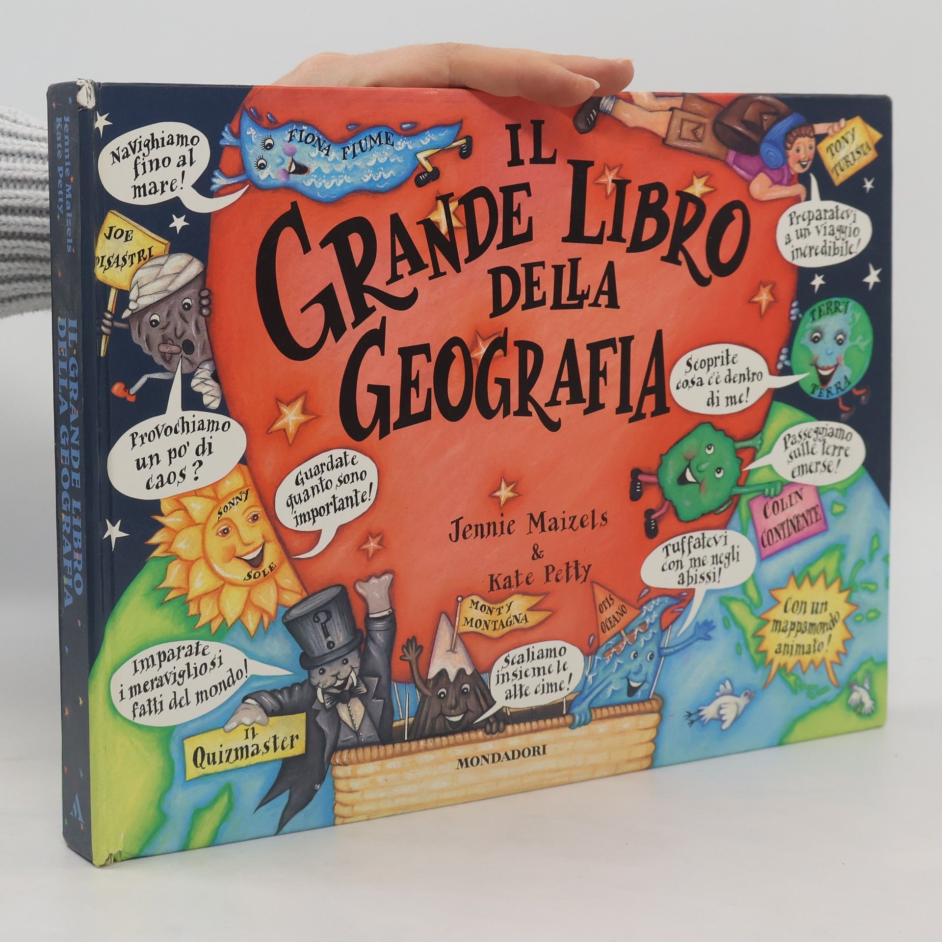 I libri attivi: Il grande libro della geografia. Ediz. a colori