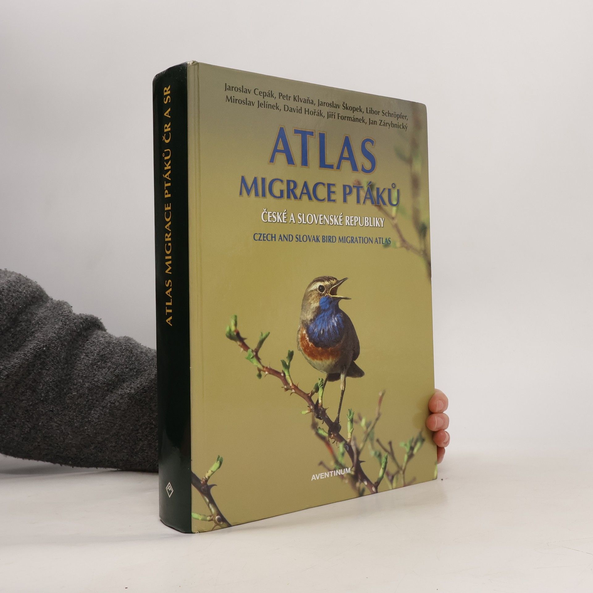 Jaroslav Cepák Atlas migrace ptáků České a Slovenské republiky. Czech and Slovak bird migration atlas