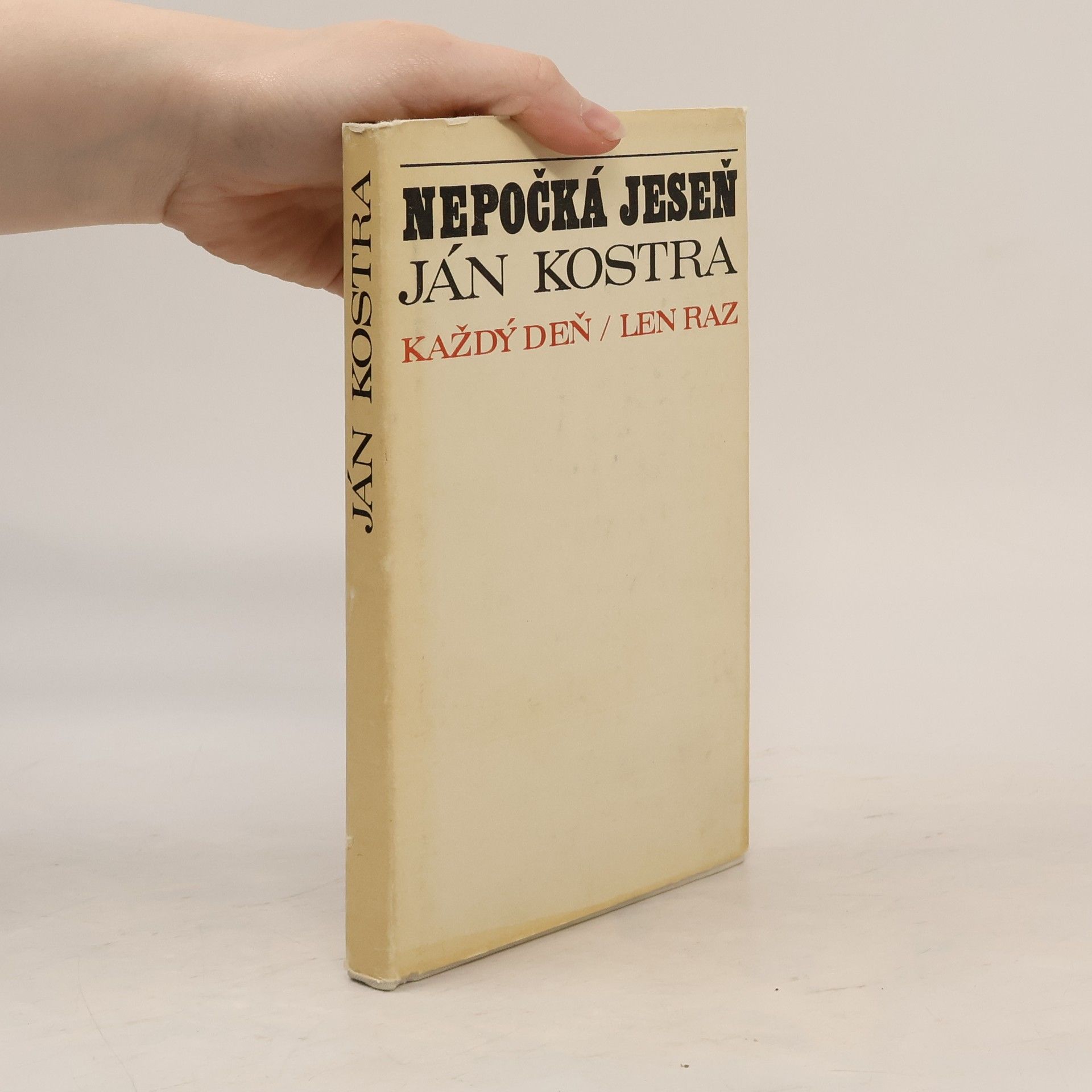 Ján Kostra Nepočká jeseň