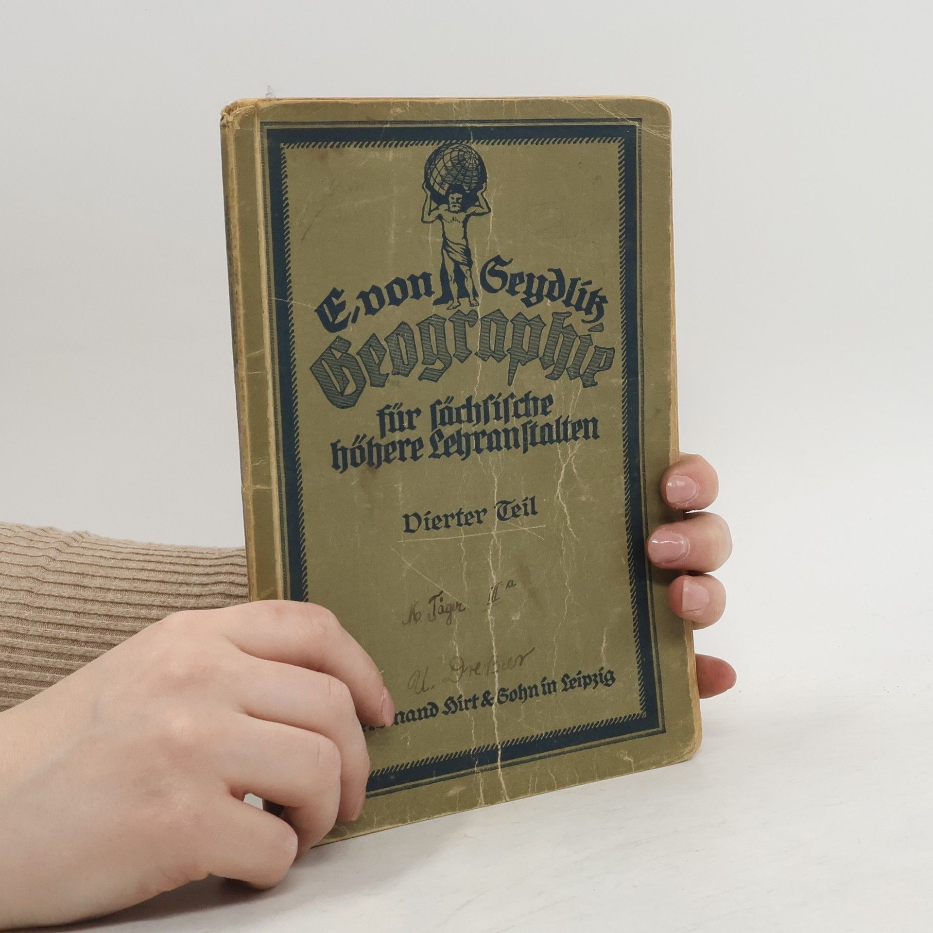 E. von Seydlißsche Geographie für sächsische höhere Lehranstalten 4