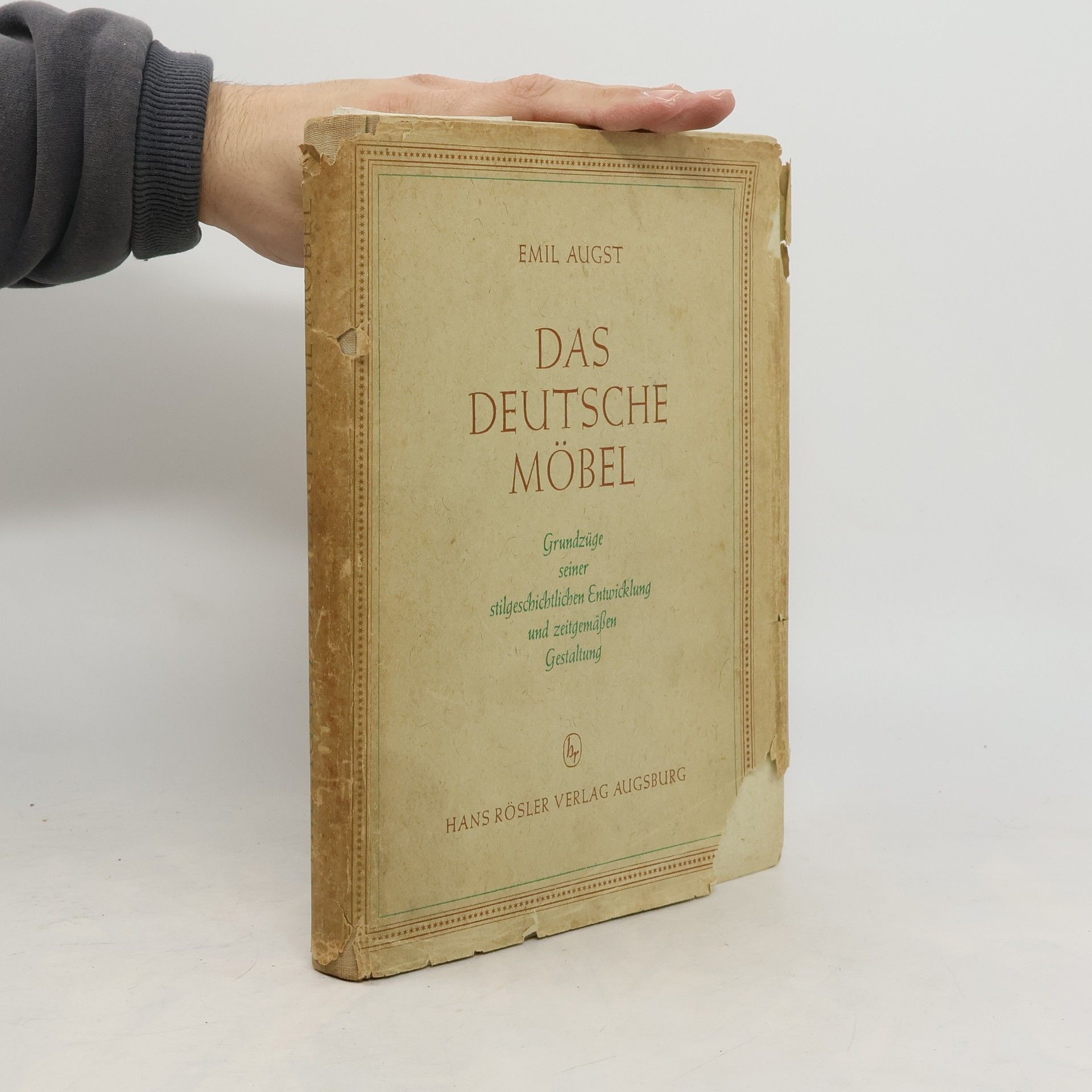 Emil Augst Das deutsche Möbel