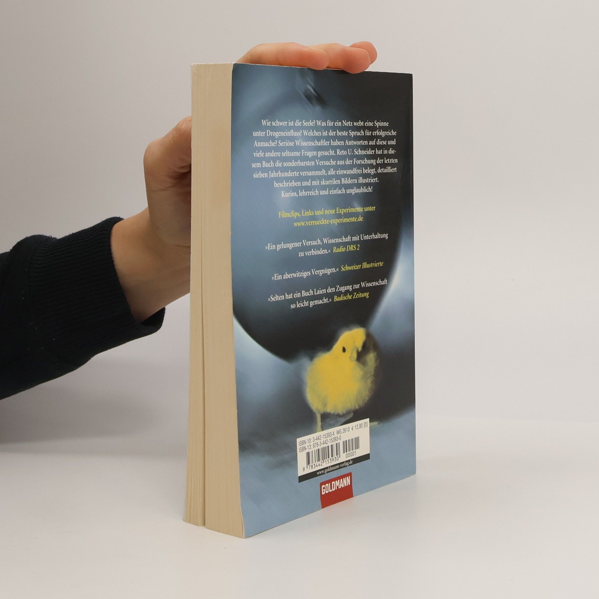 Reto U. Schneider Das Buch der verrückten Experimente