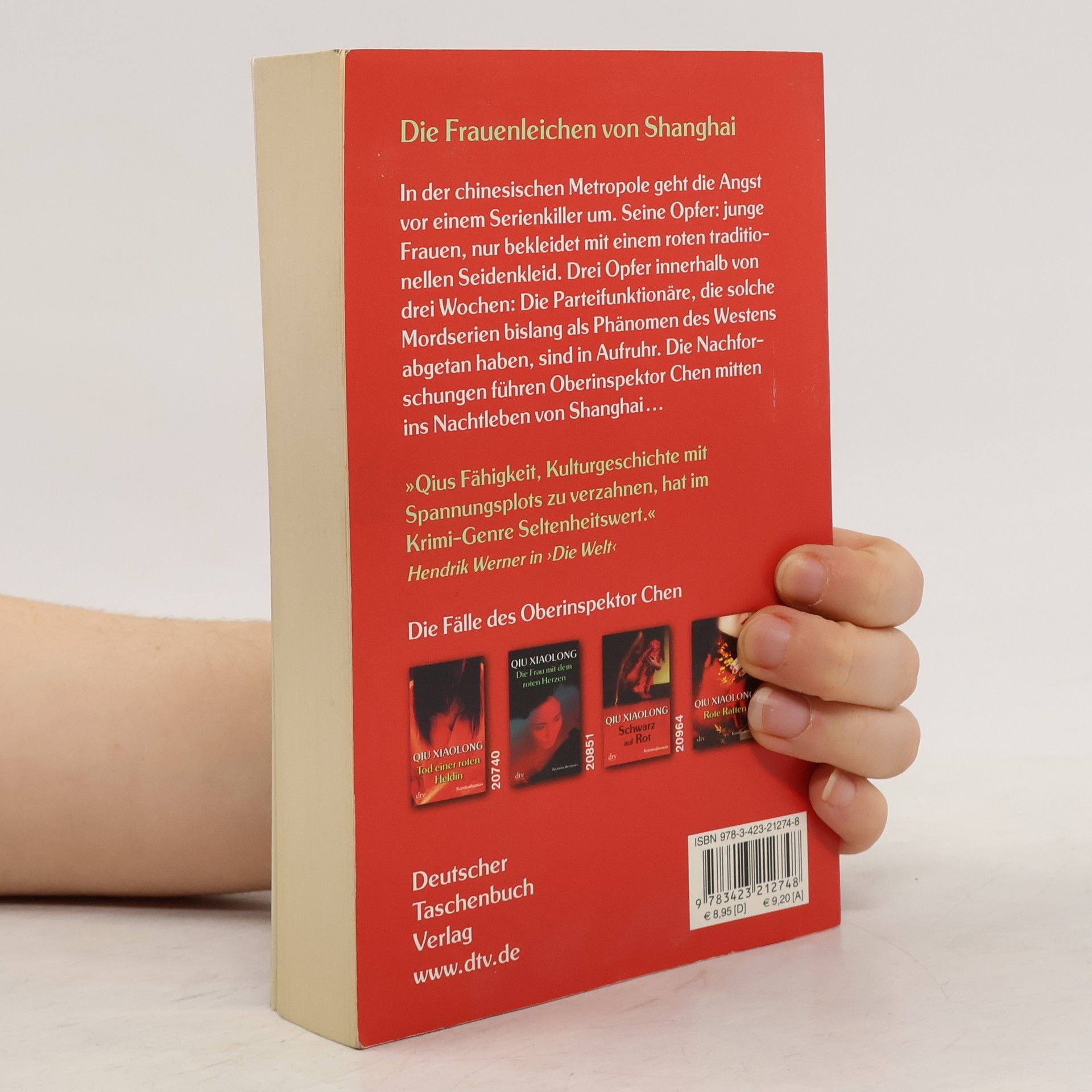 Qiu Xiaolong Blut und rote Seide