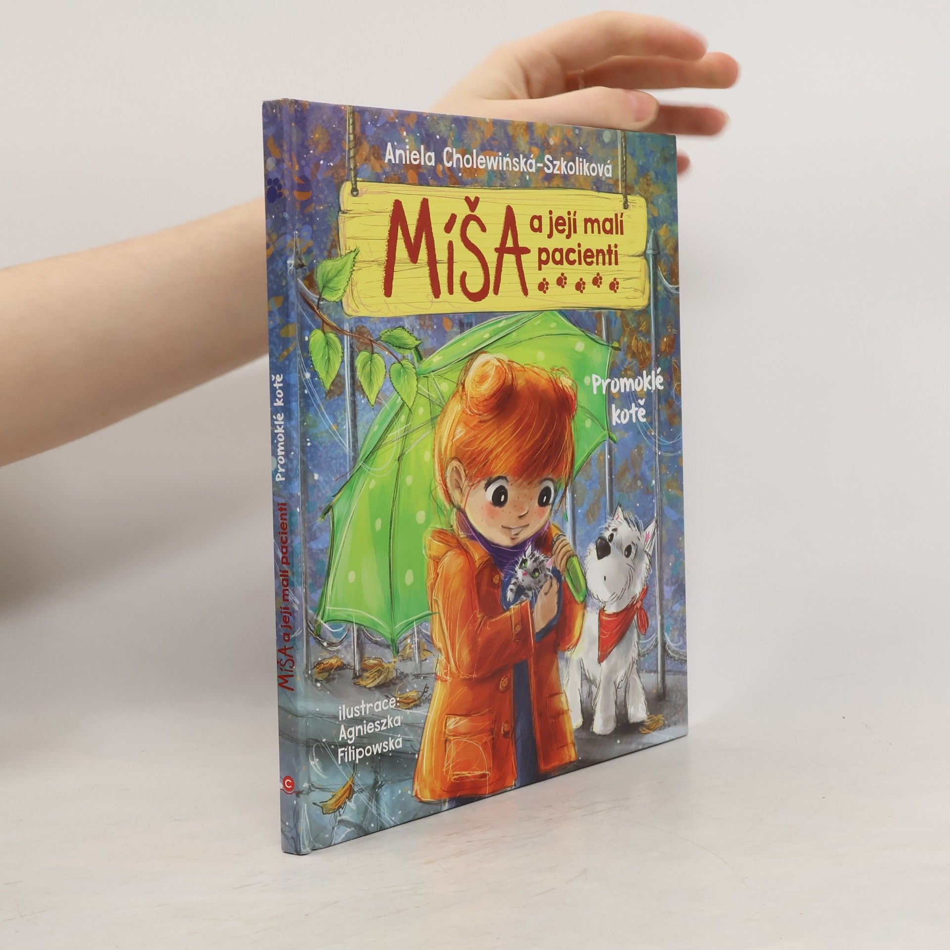 Aniela Cholewińská-Szkoliková Promoklé kotě