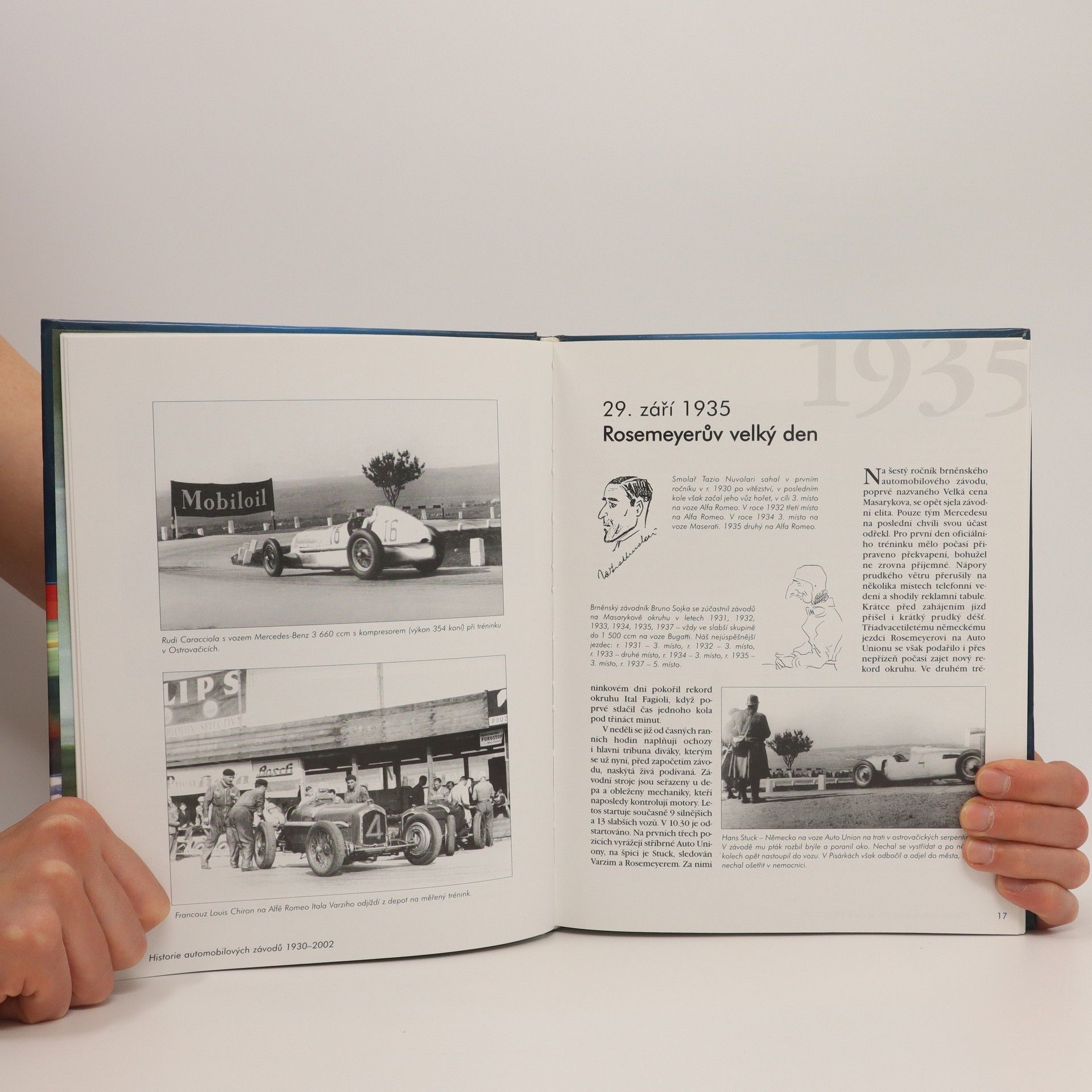 Zdeněk Zavřel Historie automobilových závodů od r. 1930 do současnosti