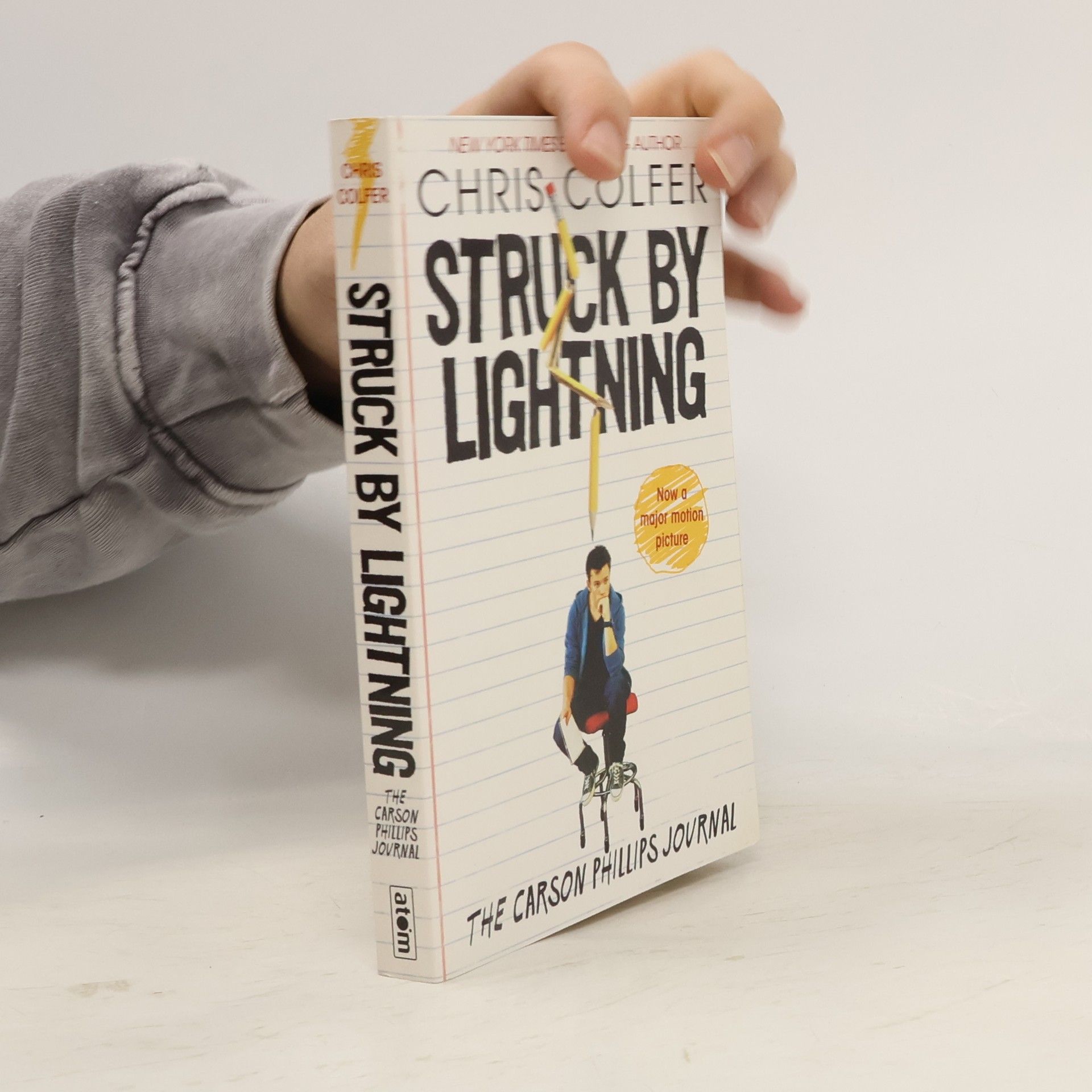 Chris Colfer Struck by lightning: The Carson Phillips journal