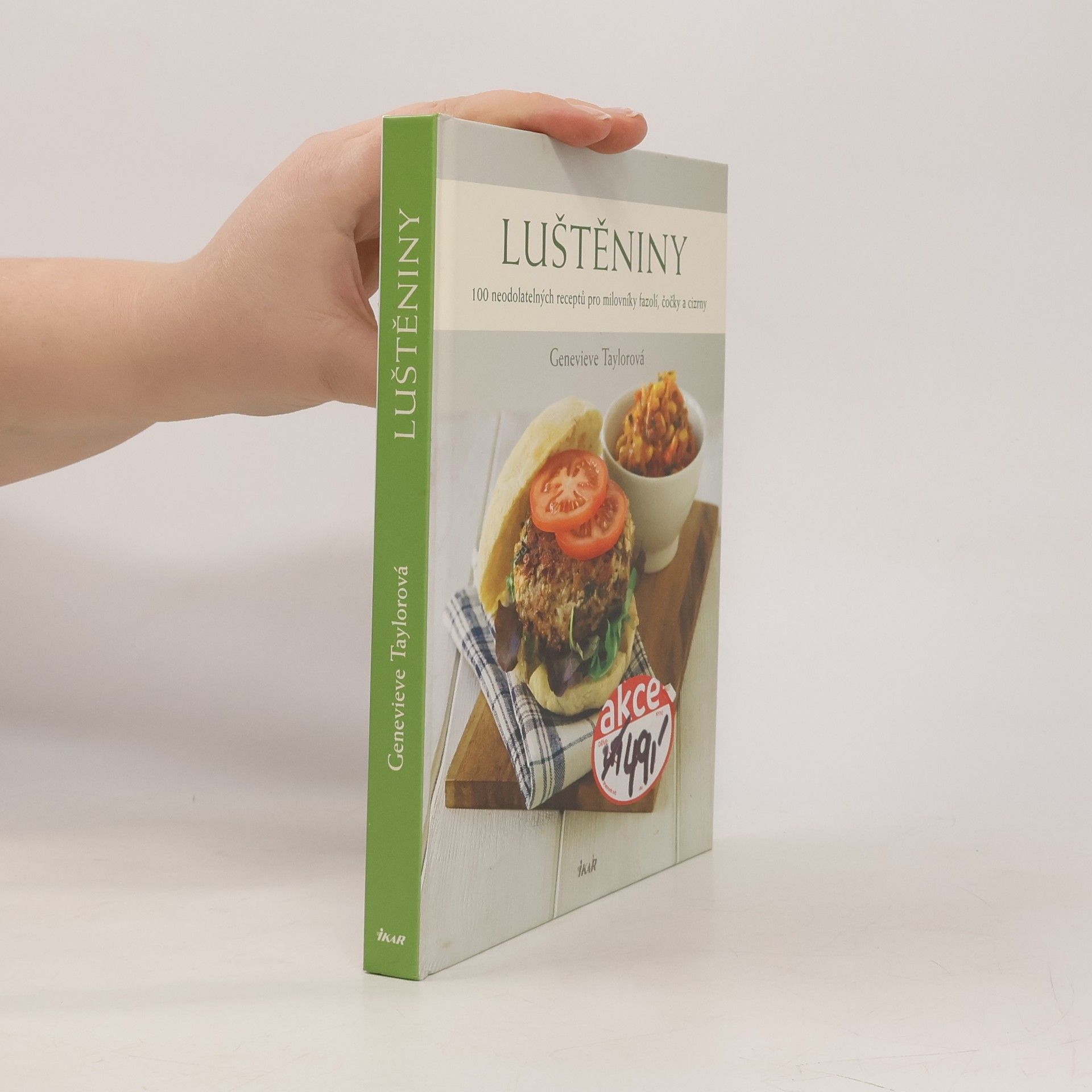 Genevieve Taylor Luštěniny. 100 neodolatelných receptů pro milovníky fazolí, čočky a cizrny