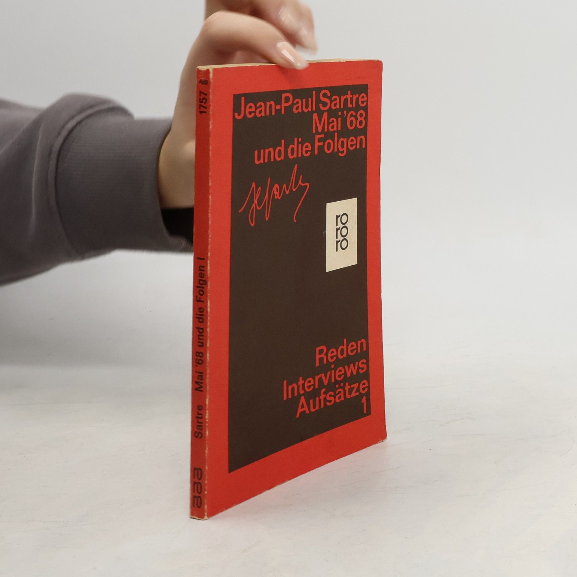 Jean Paul Sartre Mai '68 und die Folgen