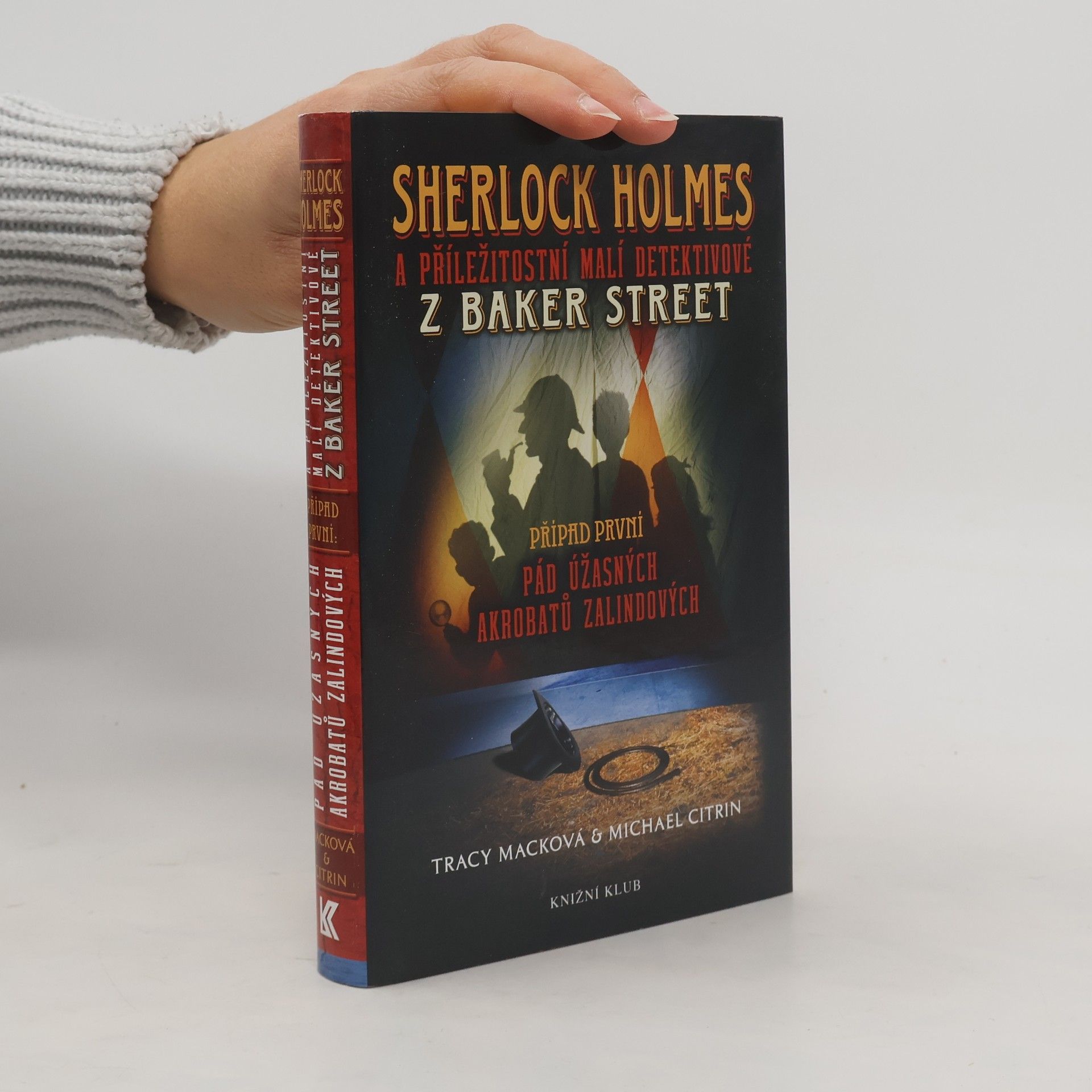 Michael Citrin Sherlock Holmes a příležitostní malí detektivové z Baker Street. Případ první. Pád úžasných akrobatů Zalindových