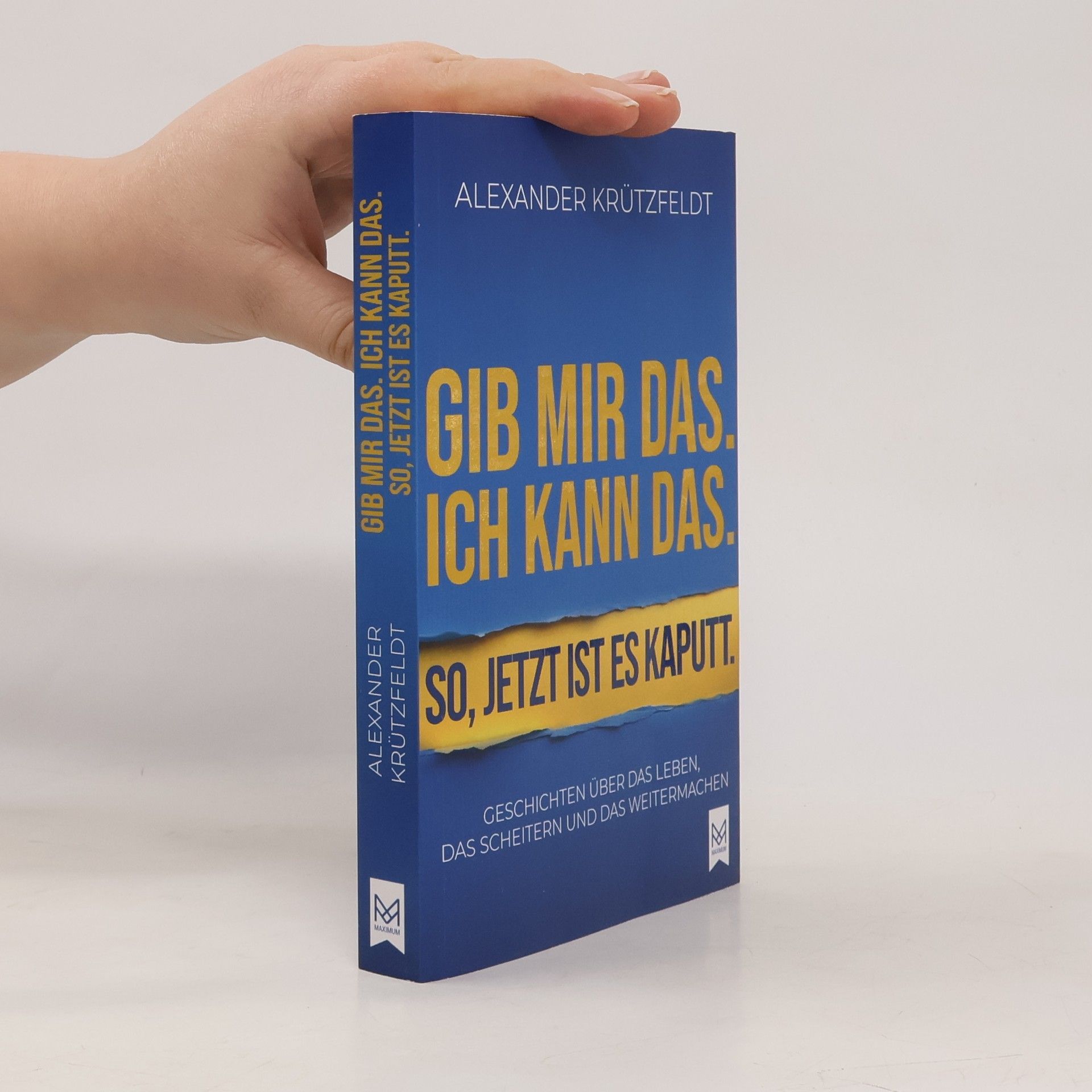 Alexander Krützfeldt Gib mir das. Ich kann das. So, jetzt ist es kaputt.