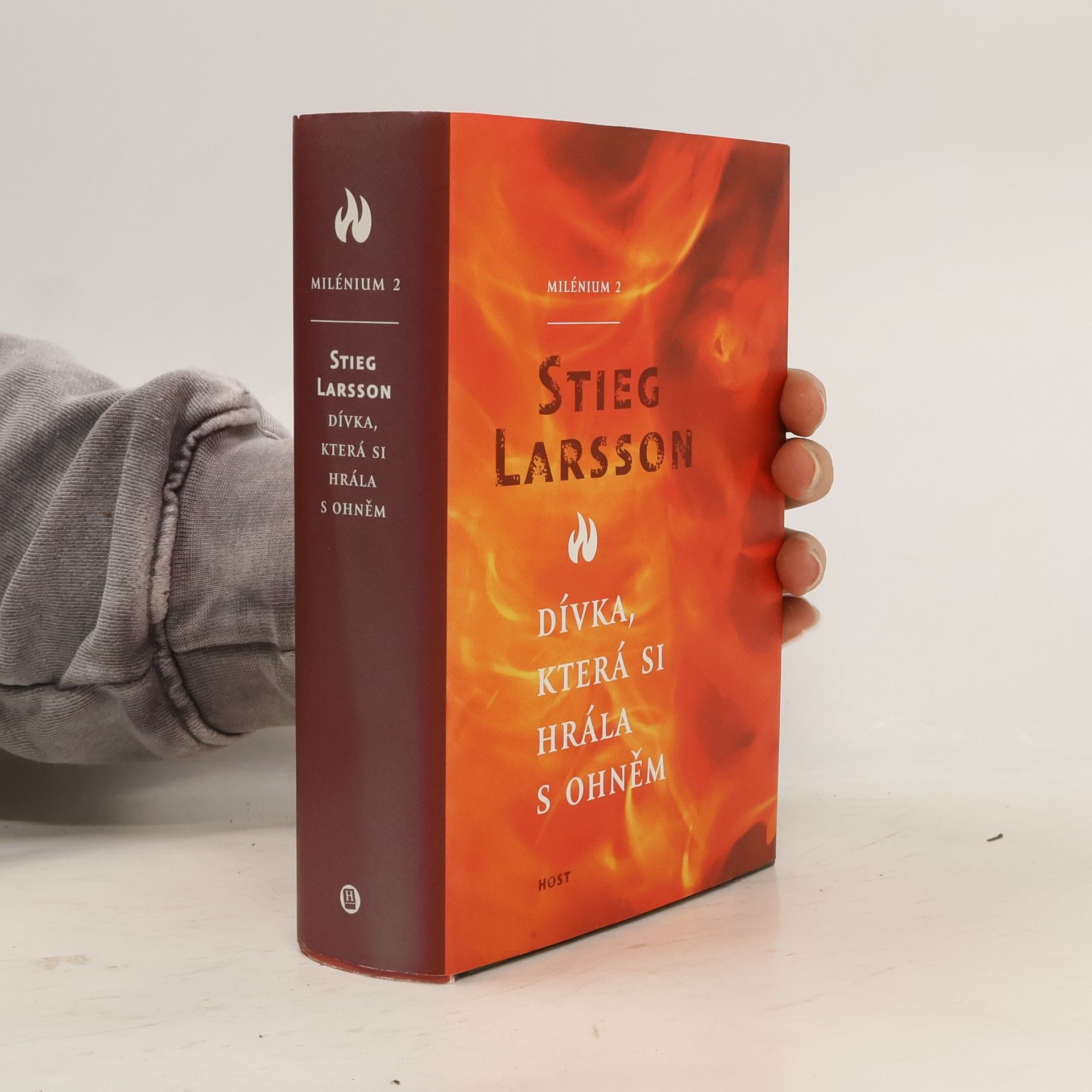 Stieg Larsson Dívka, která si hrála s ohněm