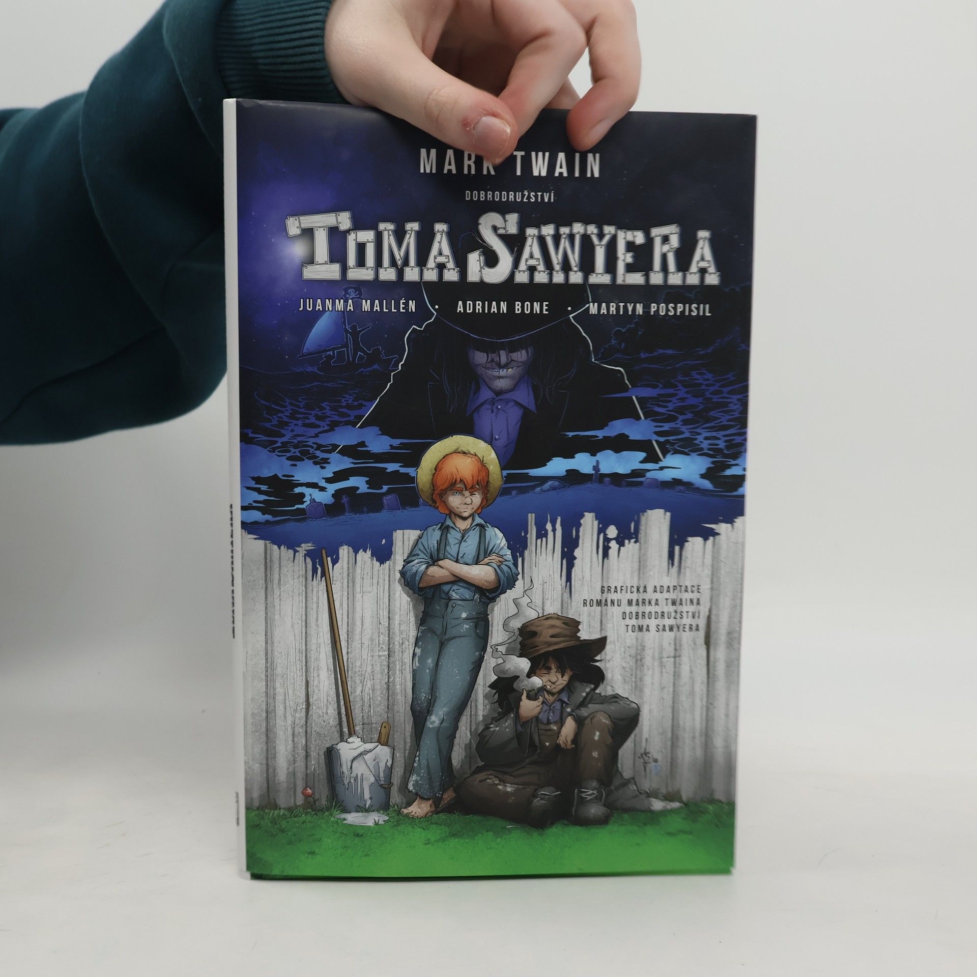 Mark Twain Dobrodružství Toma Sawyera - grafický román