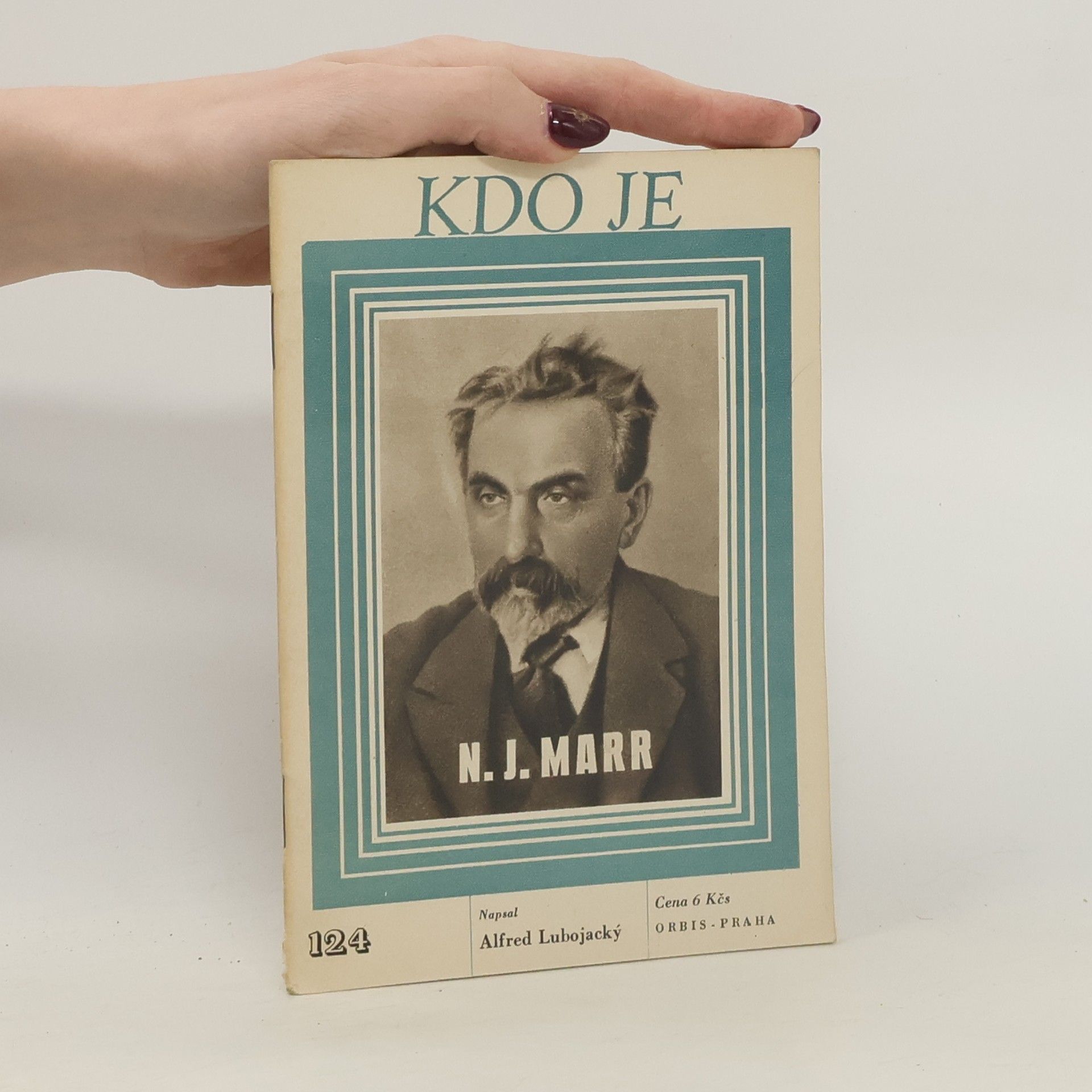 Alfred Lubojacký Kdo je 124. N.J. Marr