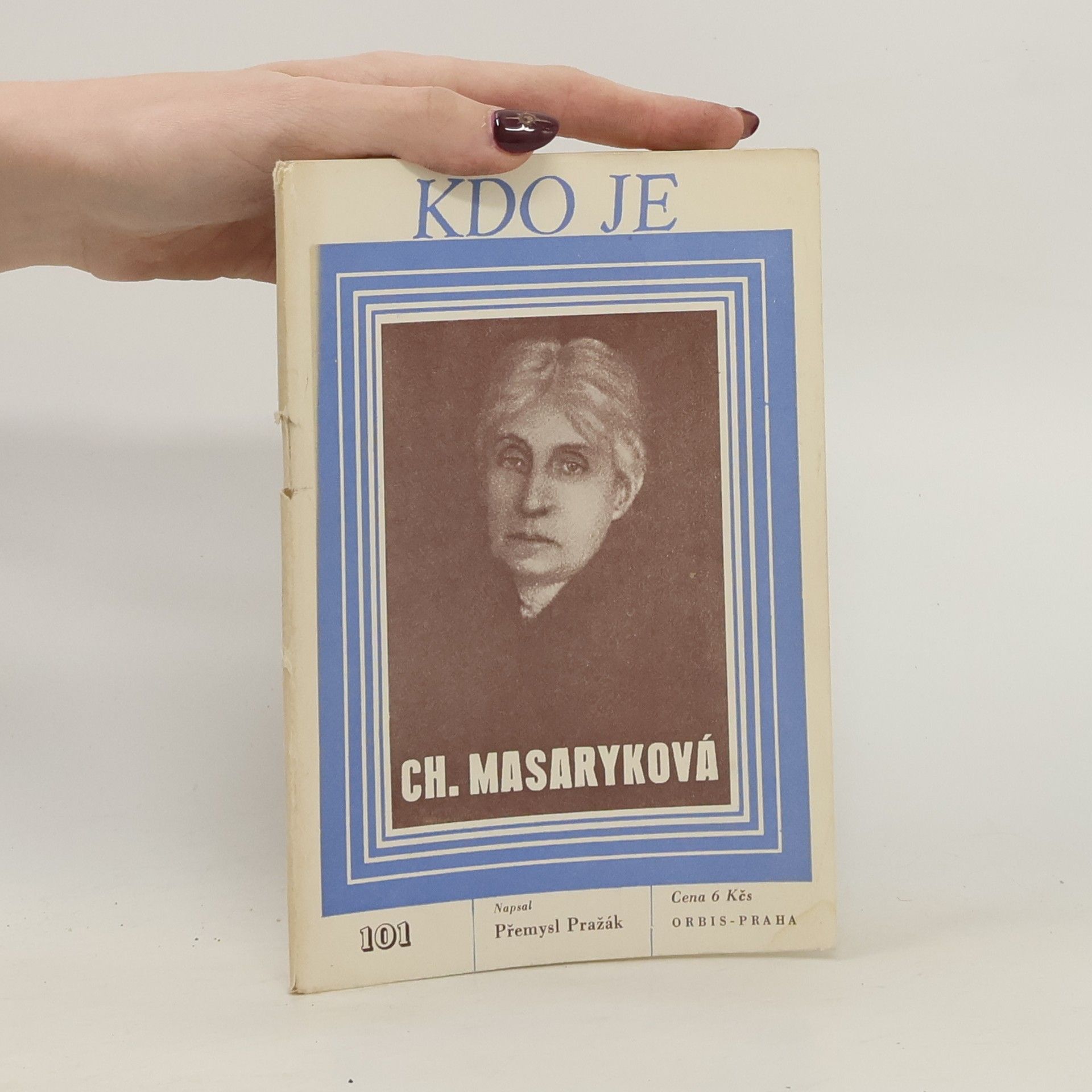 Přemysl Pražák Kdo je Ch. Masaryková