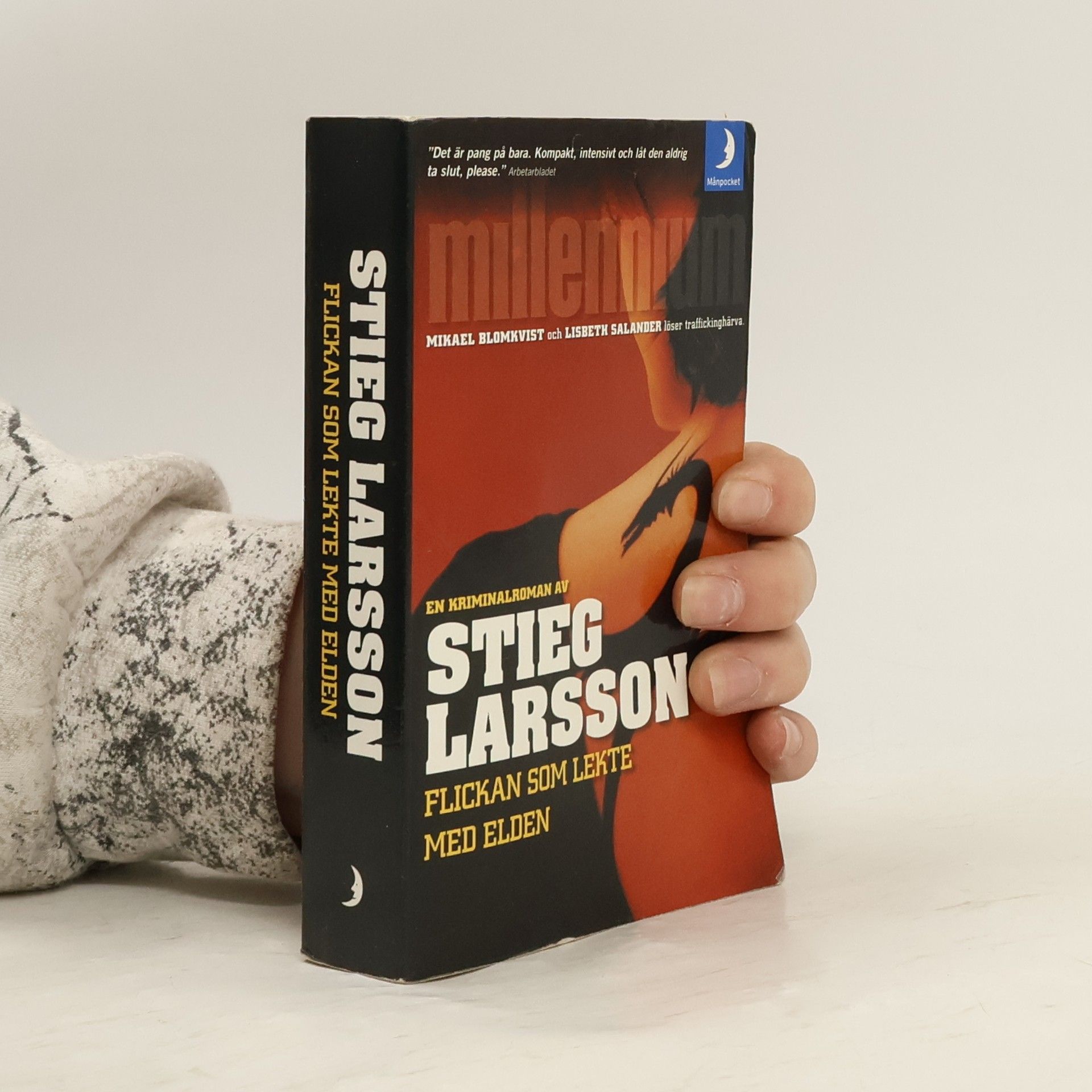 Stieg Larsson Flickan som lekte med elden
