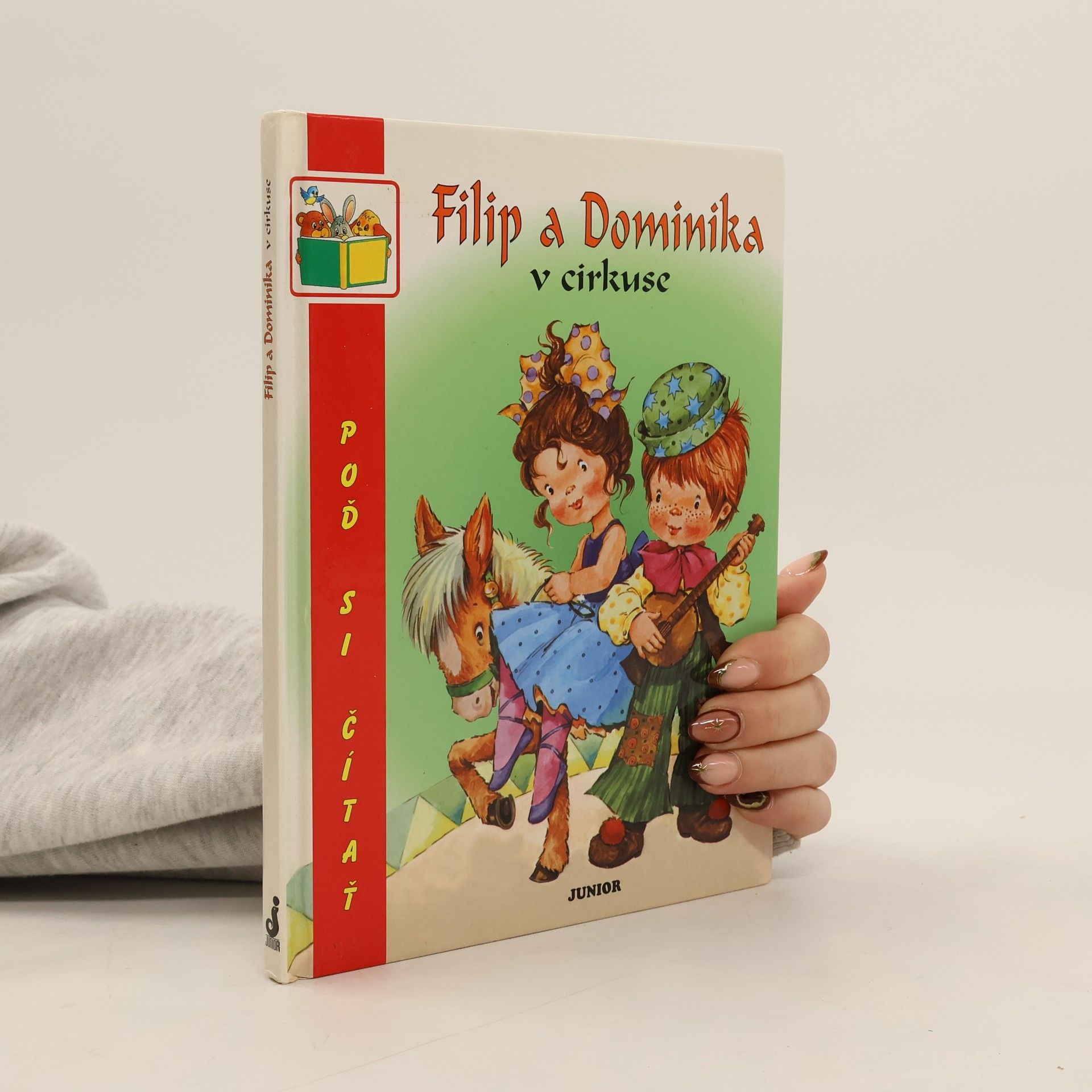 Marcela Vašková Filip a Dominika v cirkuse