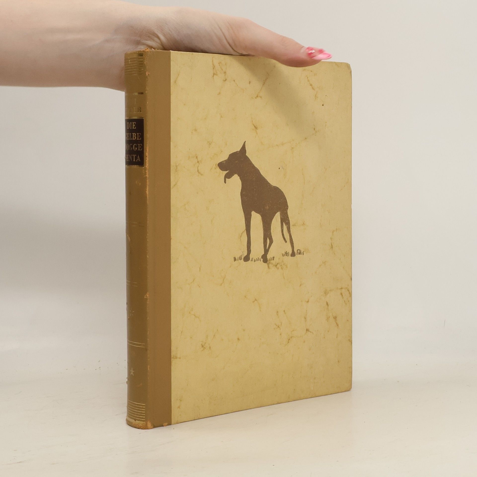 Paul Eipper Die gelbe Dogge Senta