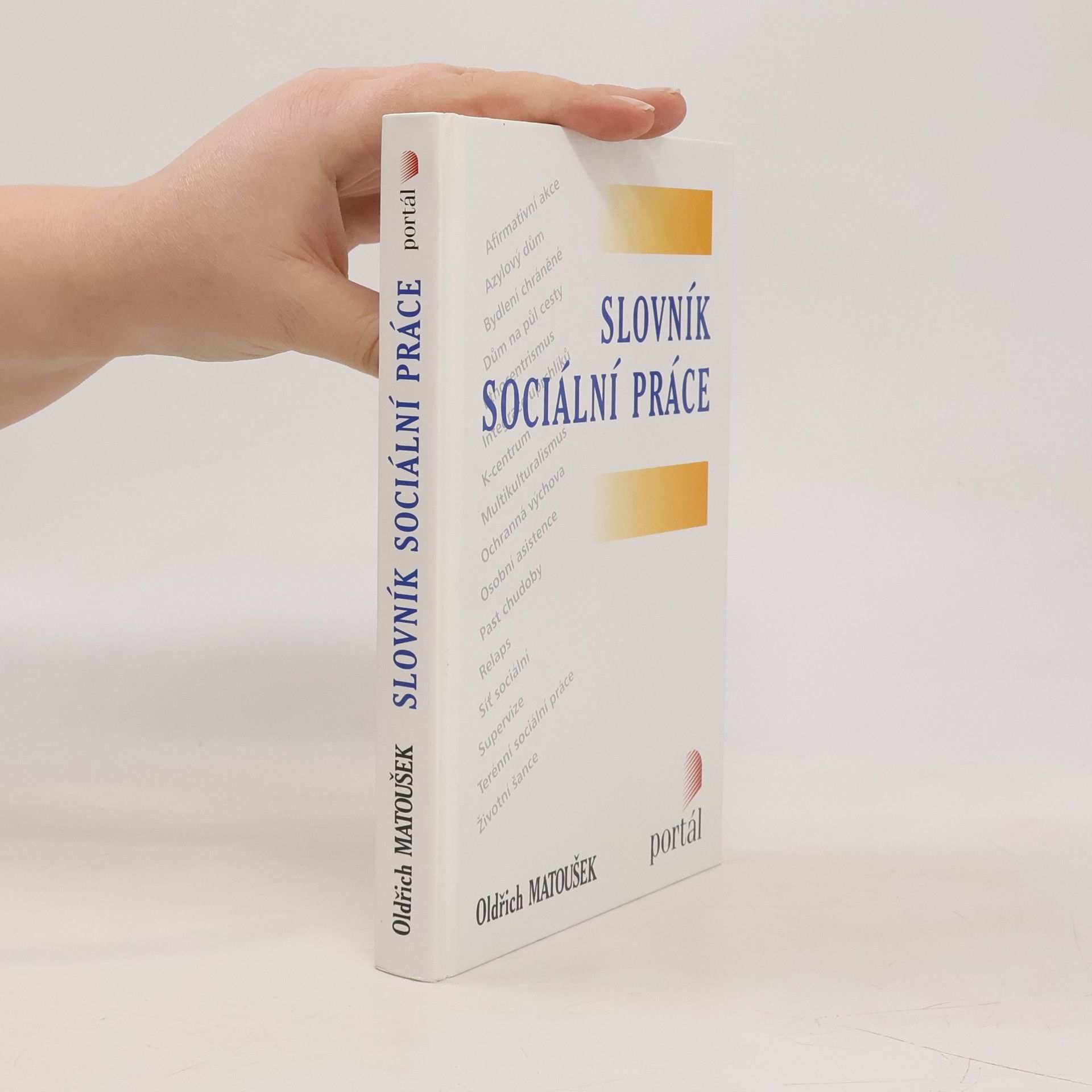 Oldřich Matoušek Slovník sociální práce