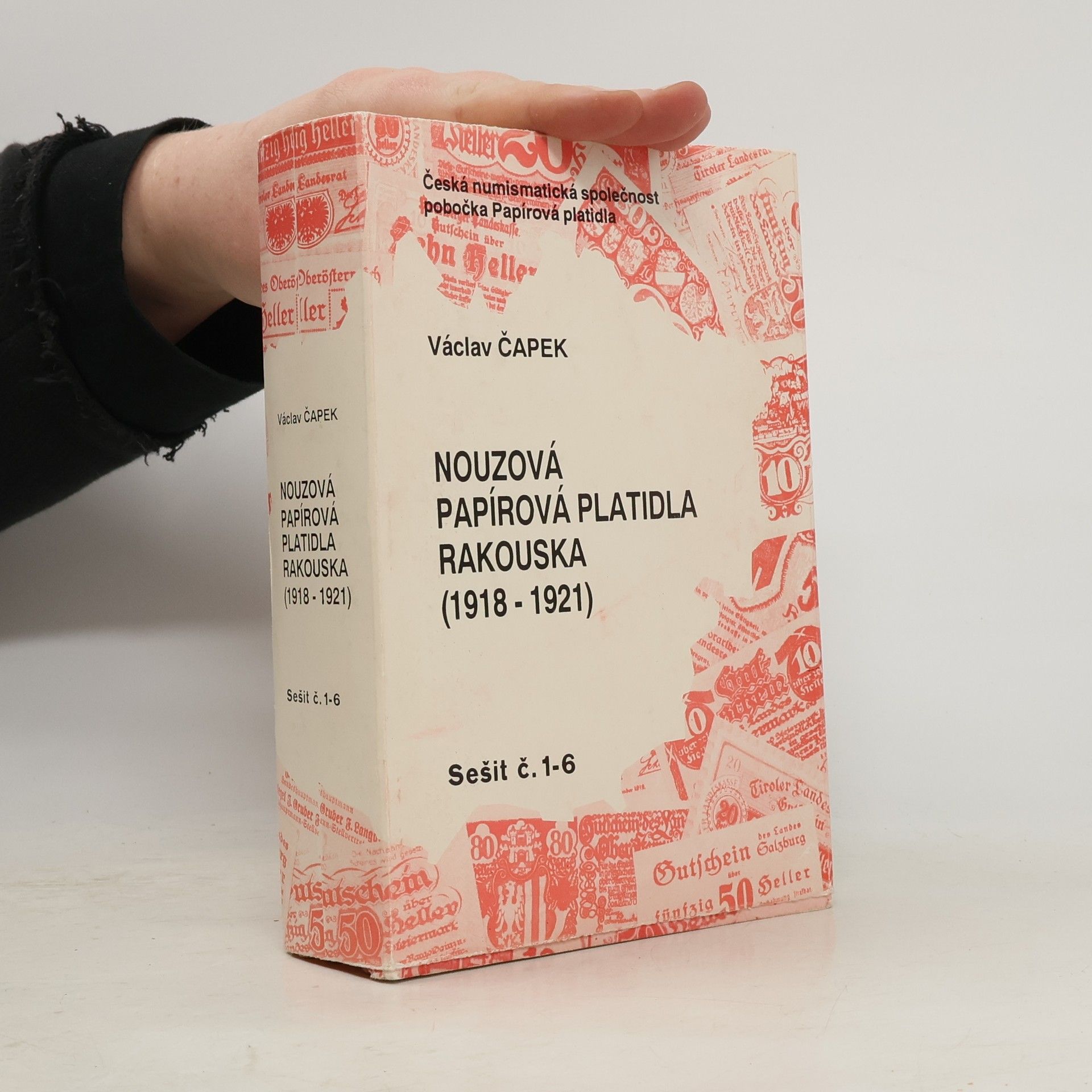Nouzová papírová platidla Rakouska (1918-1921). Sešit 1-6