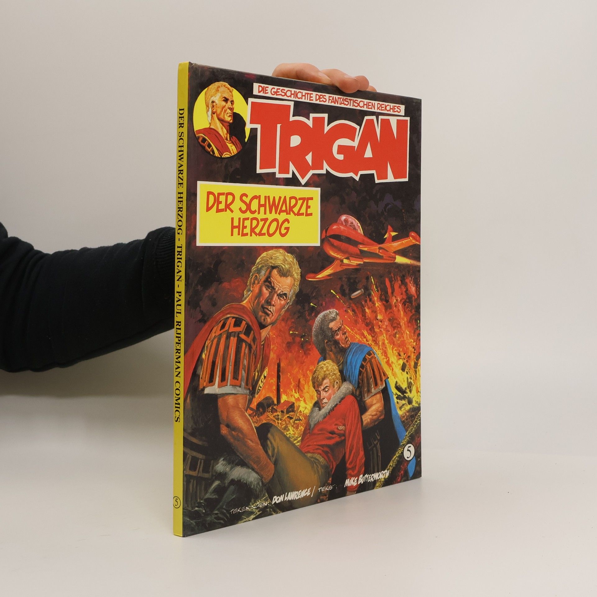 Don Lawrence Trigan 5. Der Schwarte Herzog