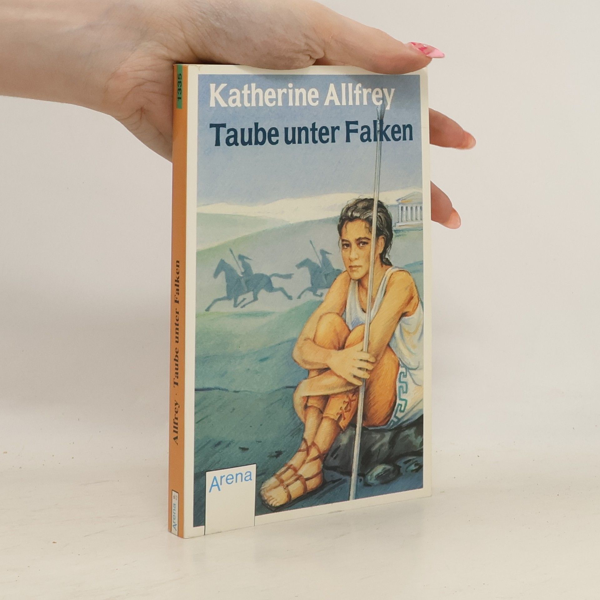 Katherine Allfrey Taube unter Falken