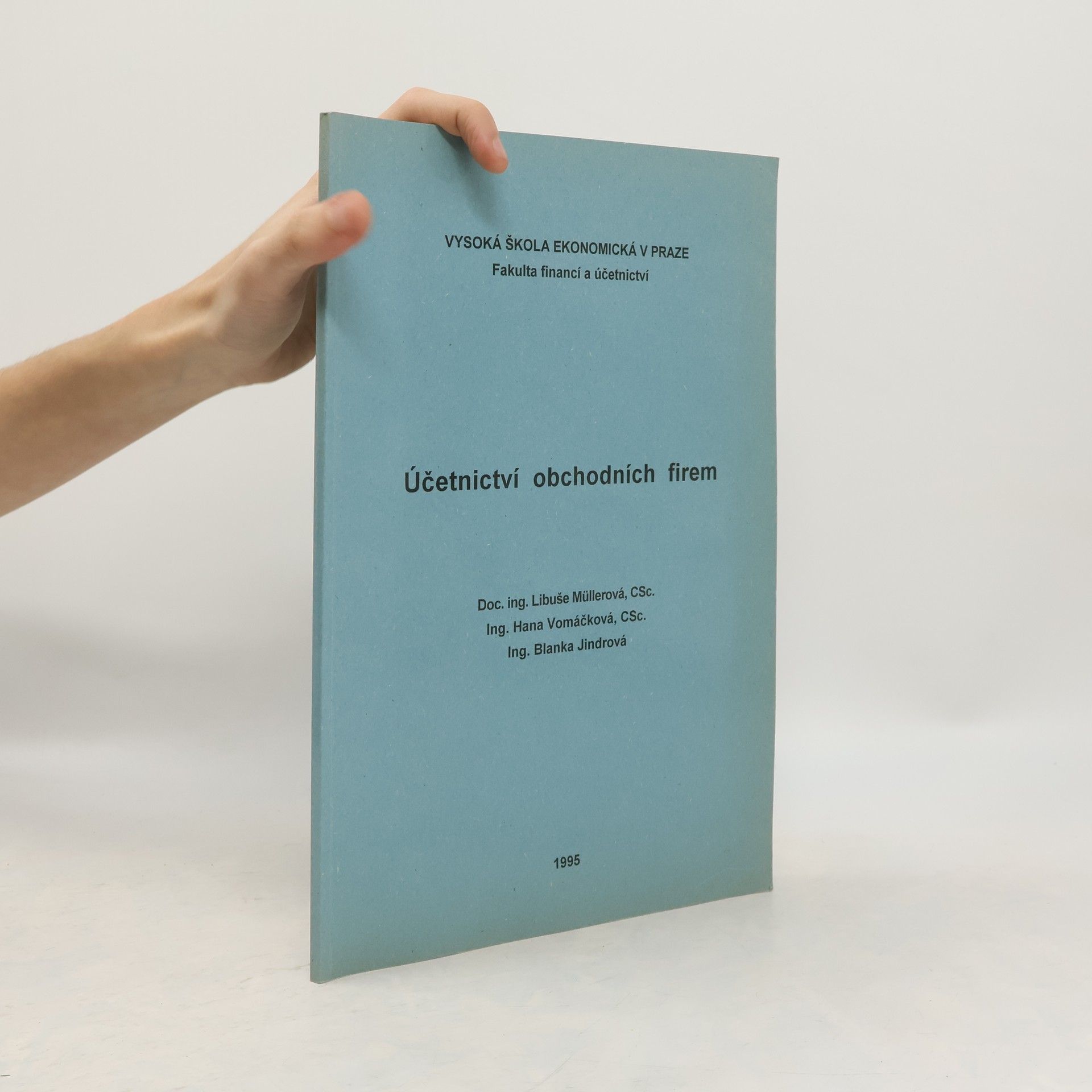 Účetnictví obchodních firem