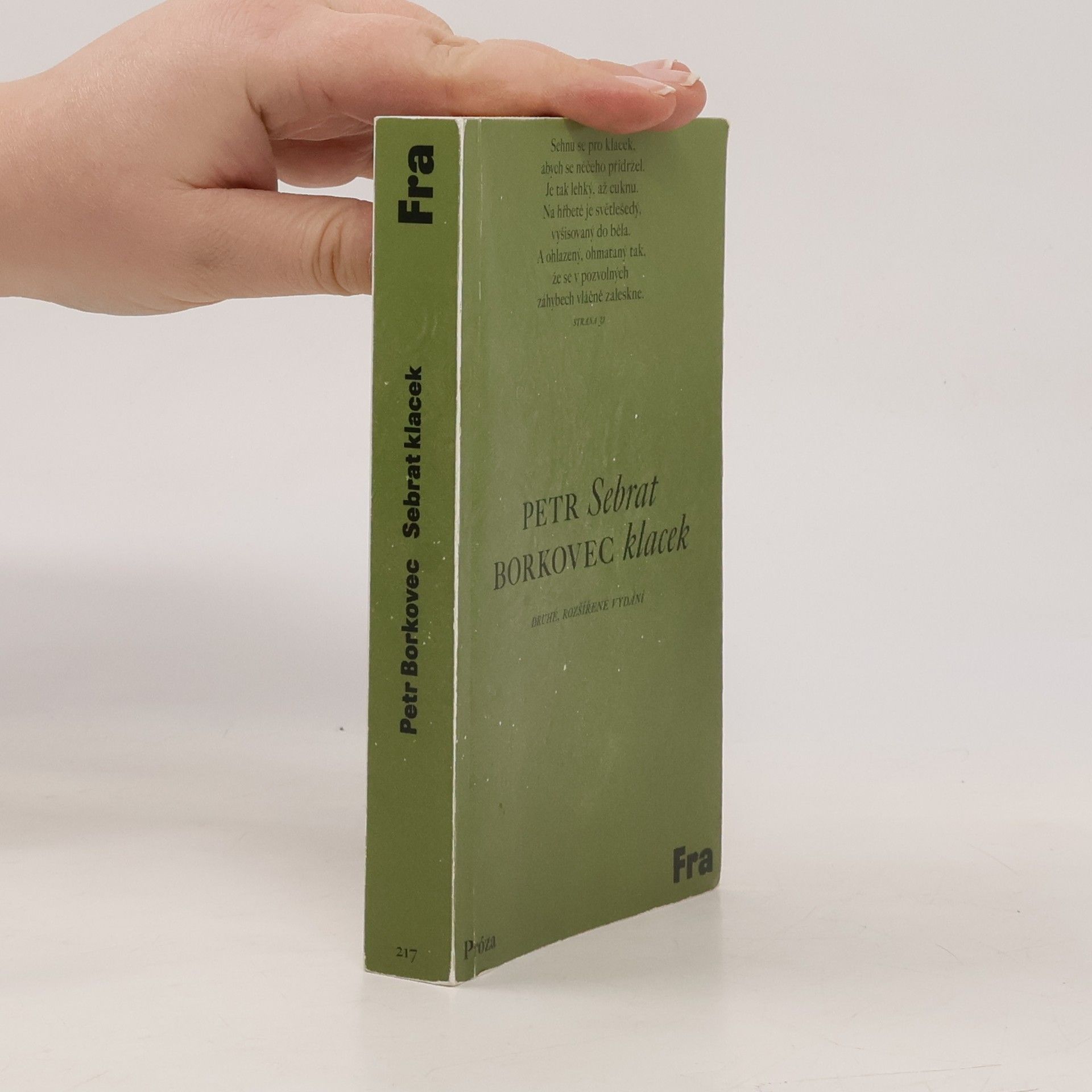 Petr Borkovec Sebrat klacek (druhé, rozšířené vydání)