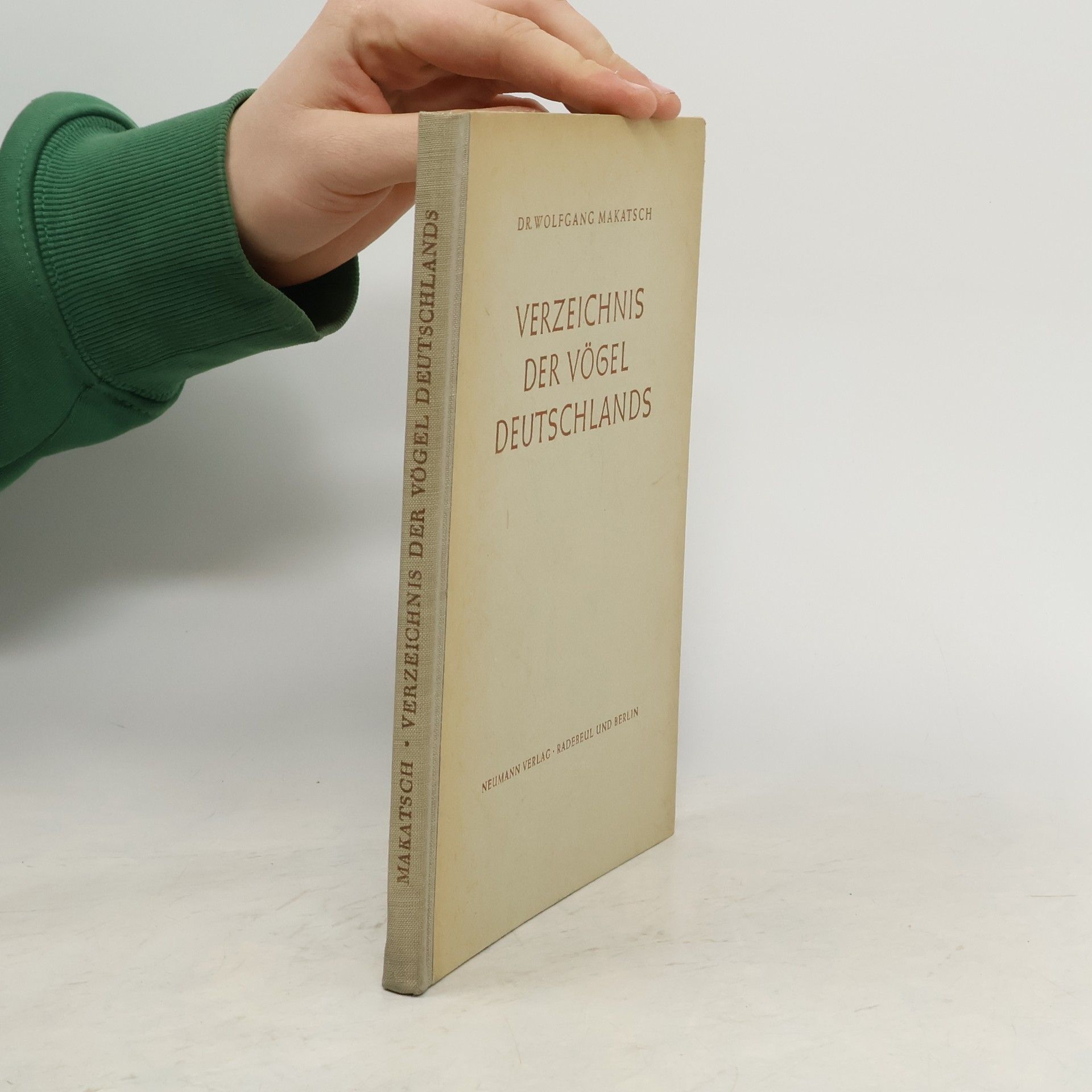 Wolfgang Makatsch Verzeichnis der Vögel Deutschlands