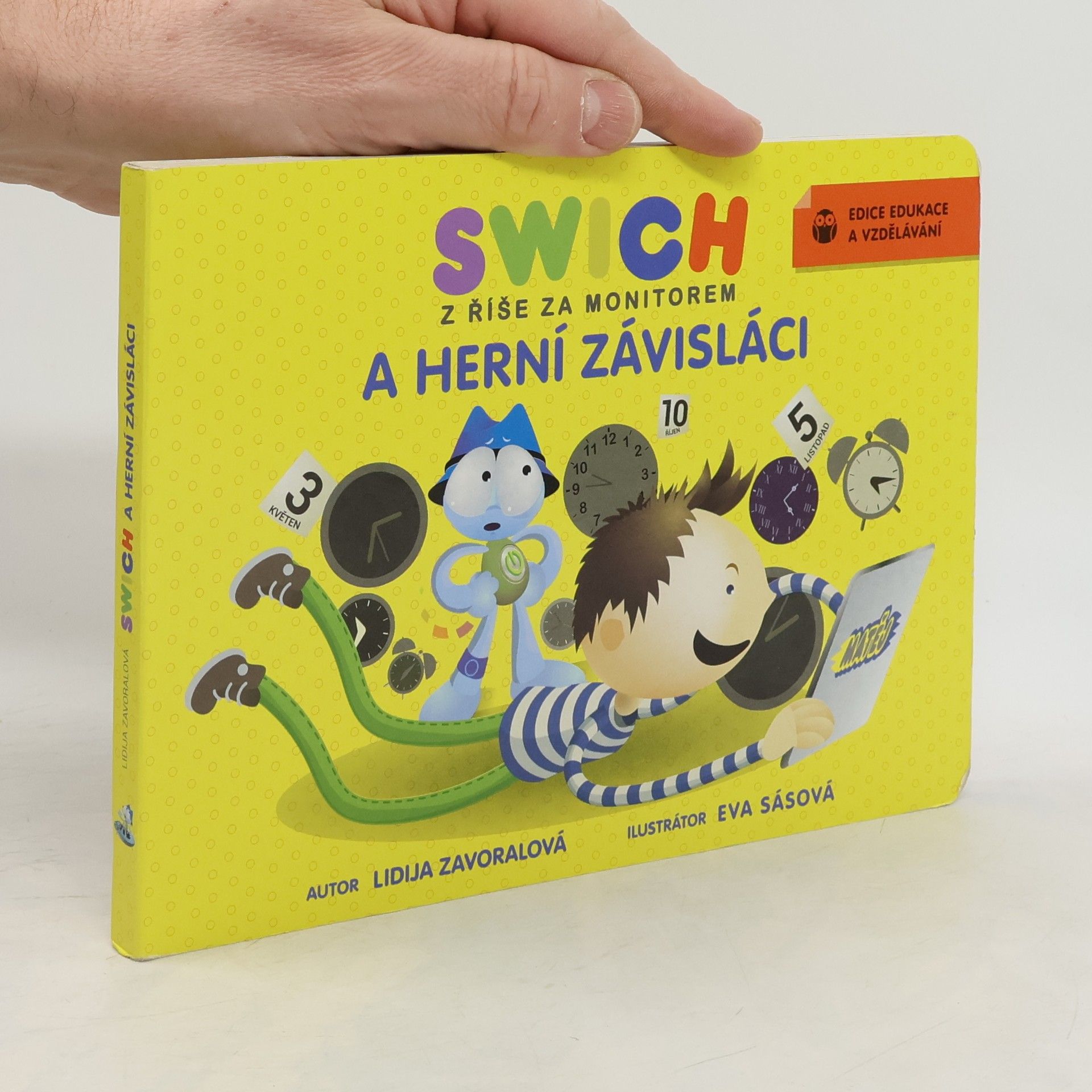 Lidija Zavoralová Swich z říše za monitorem a herní závisláci