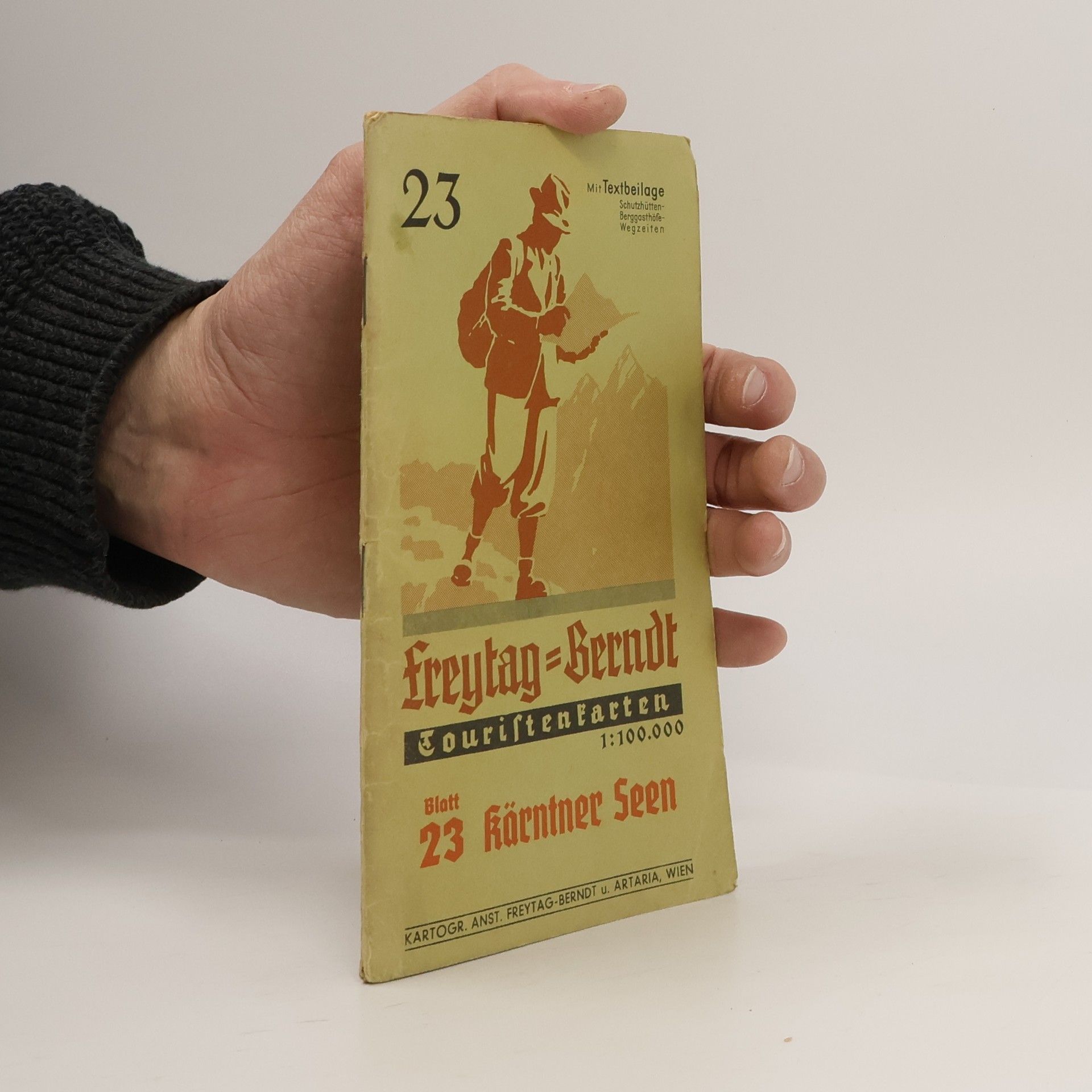 Collectif d'auteurs Freytag-Berndt Touristenkarten 23. Kärntner Seen