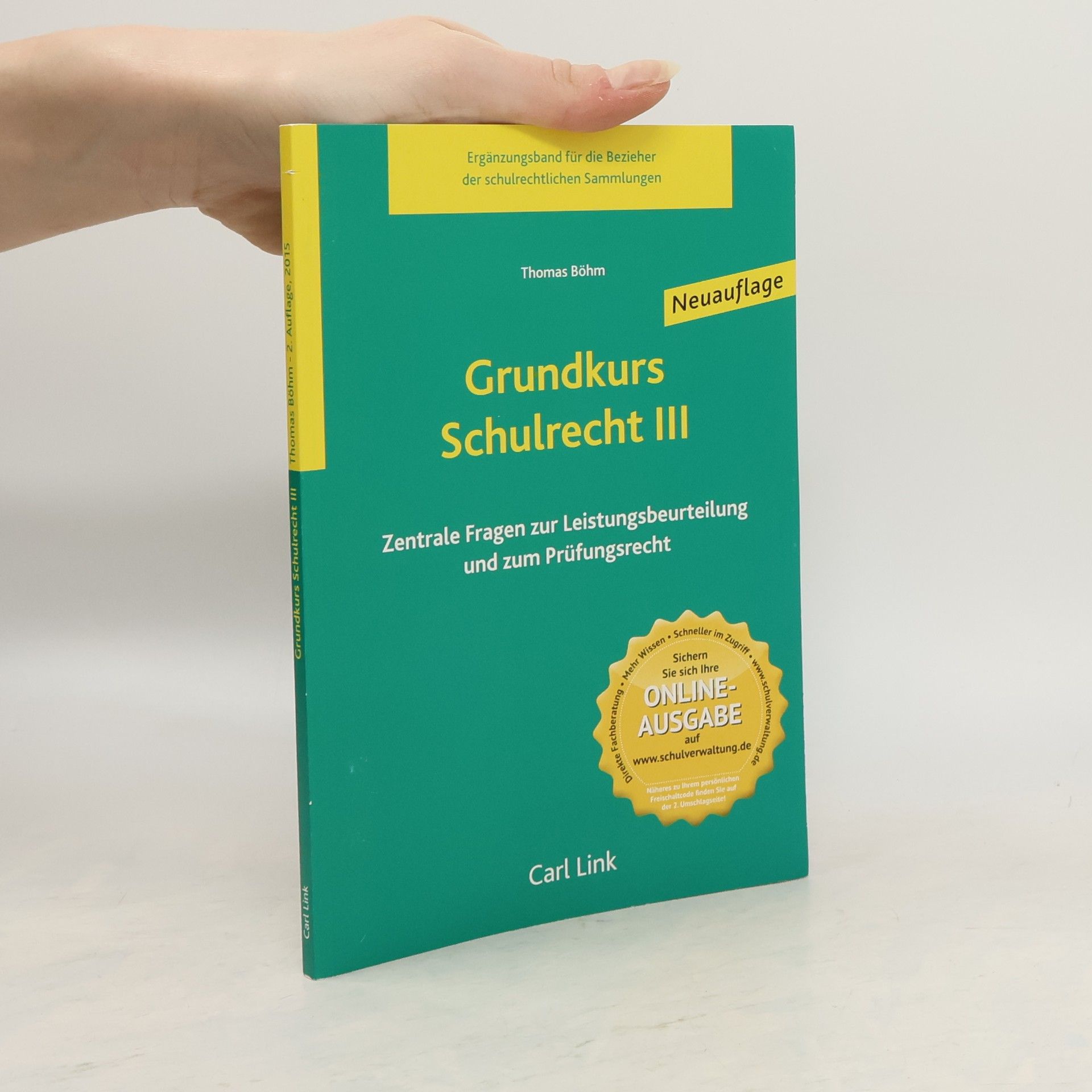 Thomas Bremer Grundkurs Schulrecht III