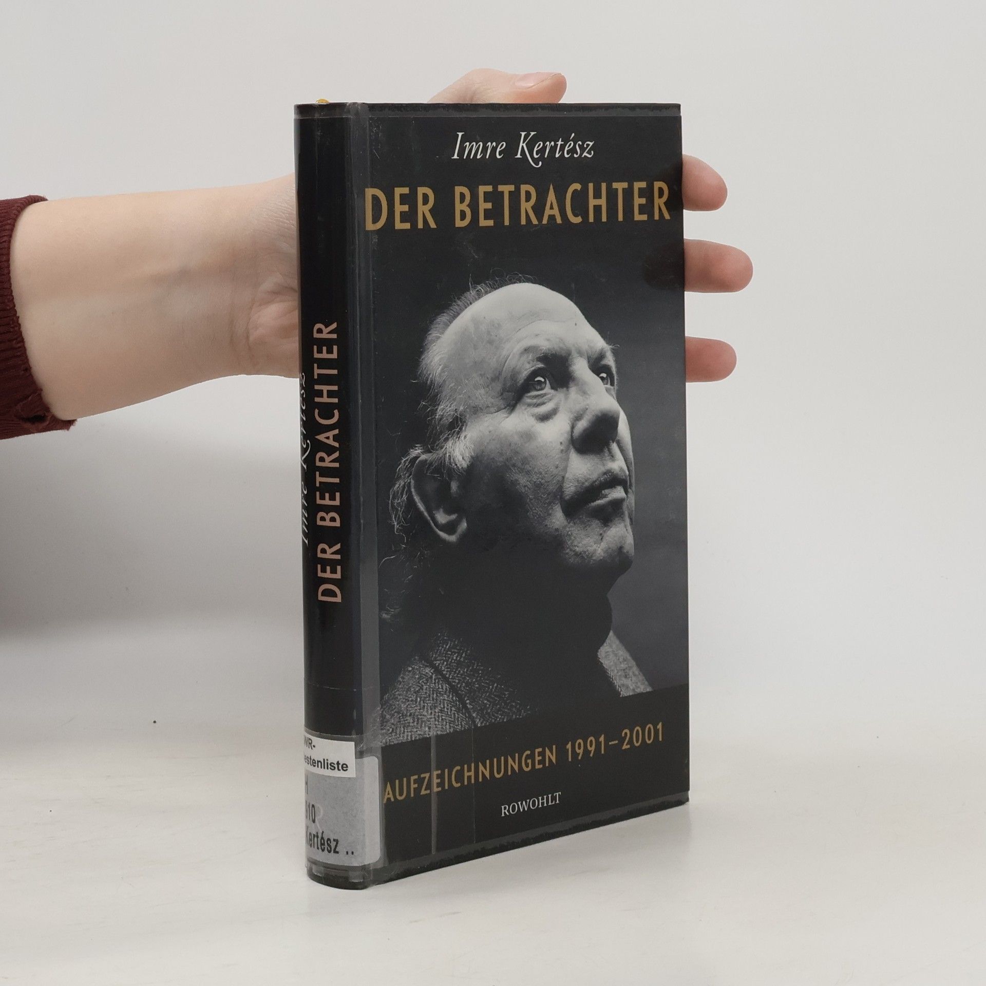 Lacy Kornitzer Der Betrachter. Aufzeichnungen 1991-2001