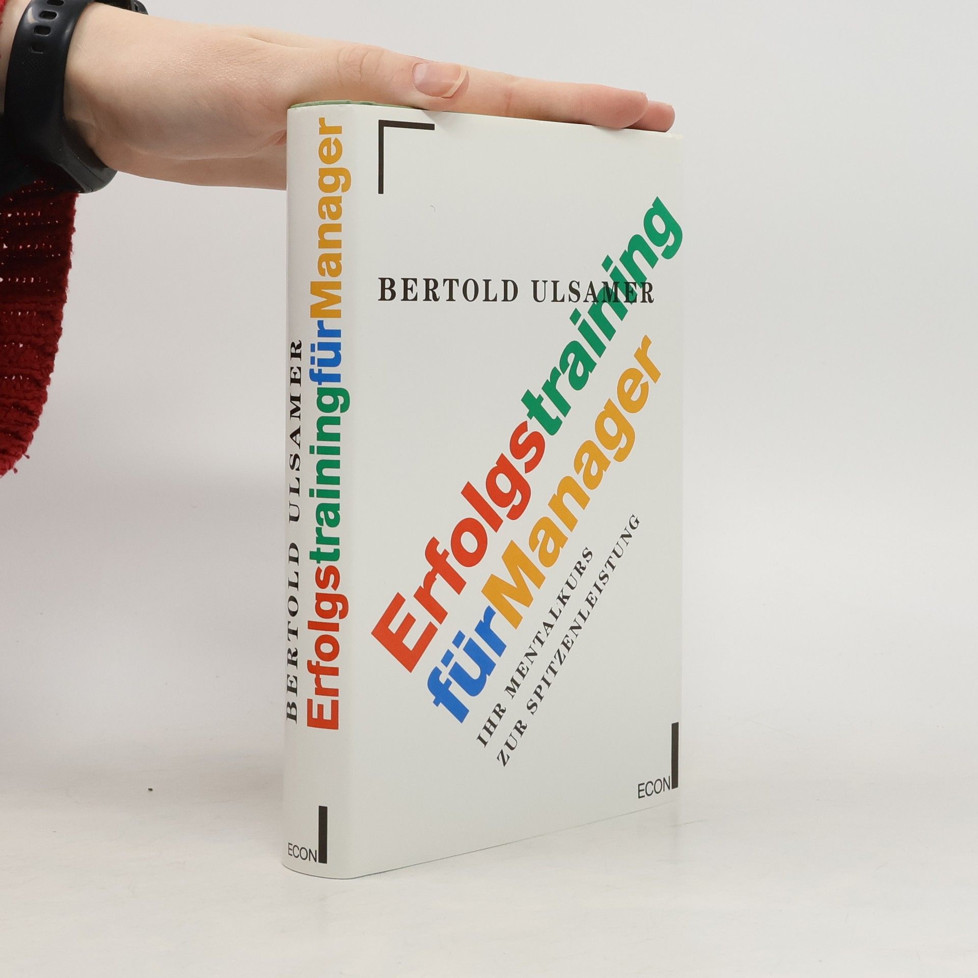 Bertold Ulsamer Erfolgstraining für Manager