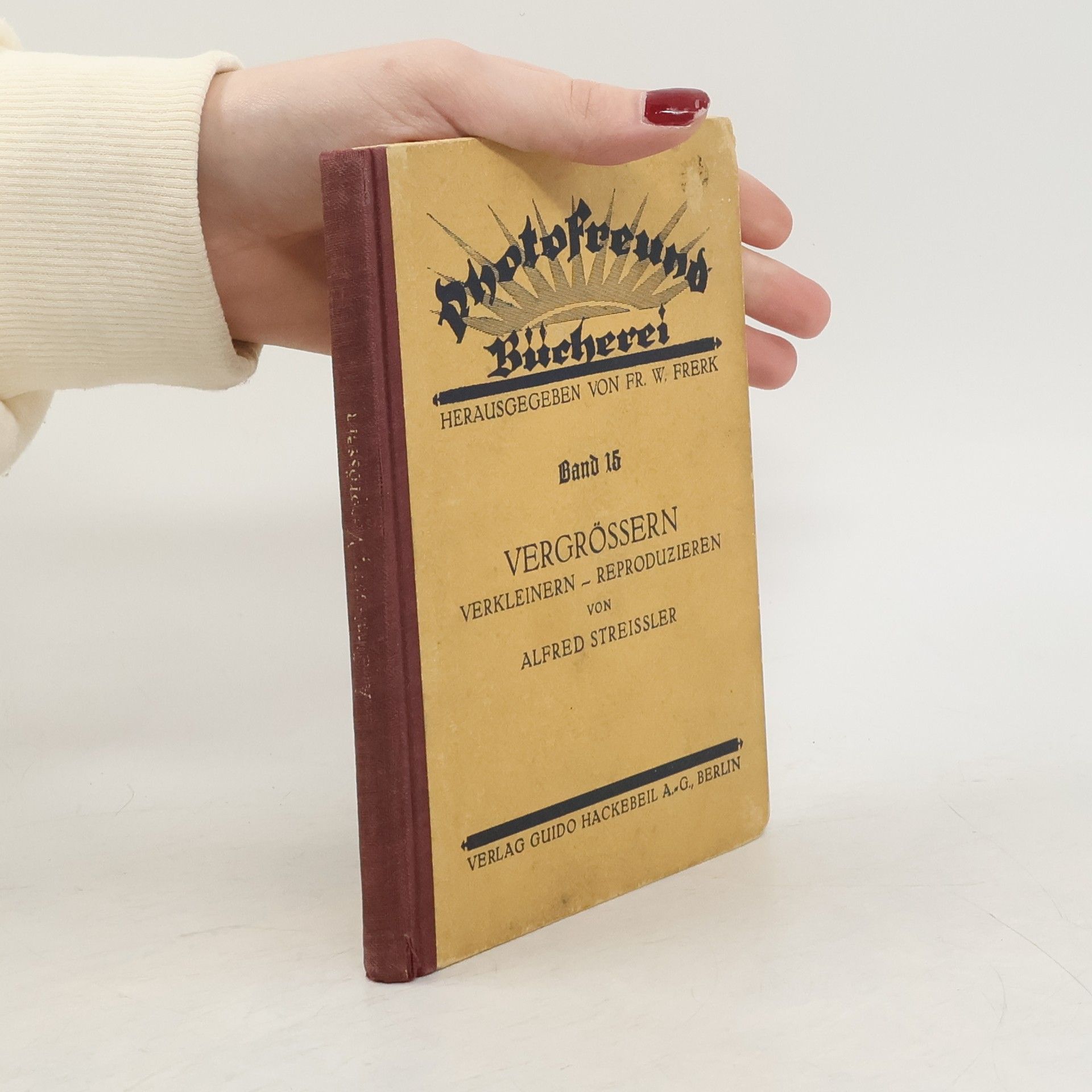 Alfred Streissler Photofreund Bücherei