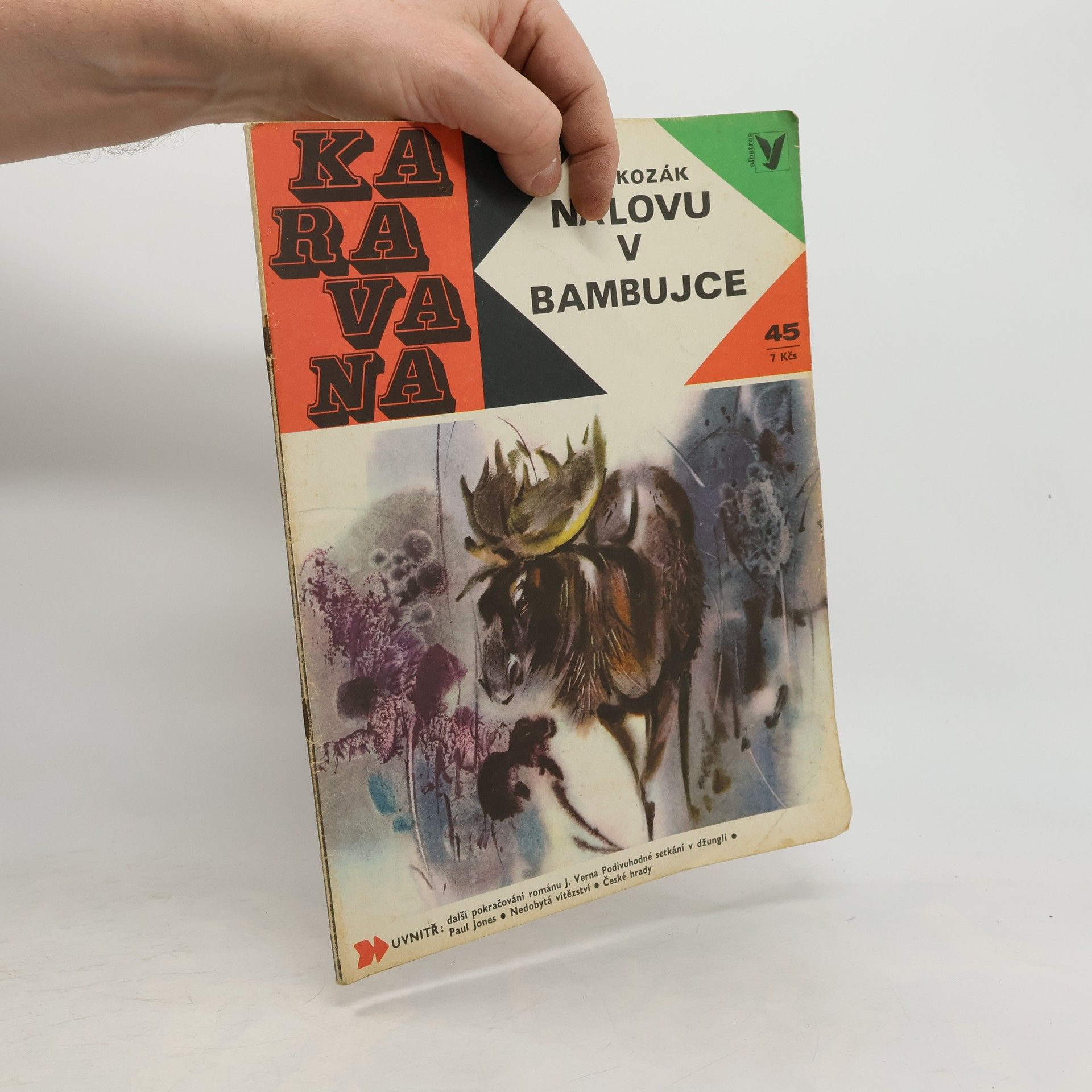 Jan A. Kozák Karavana č. 45. Na lovu v Bambujce.