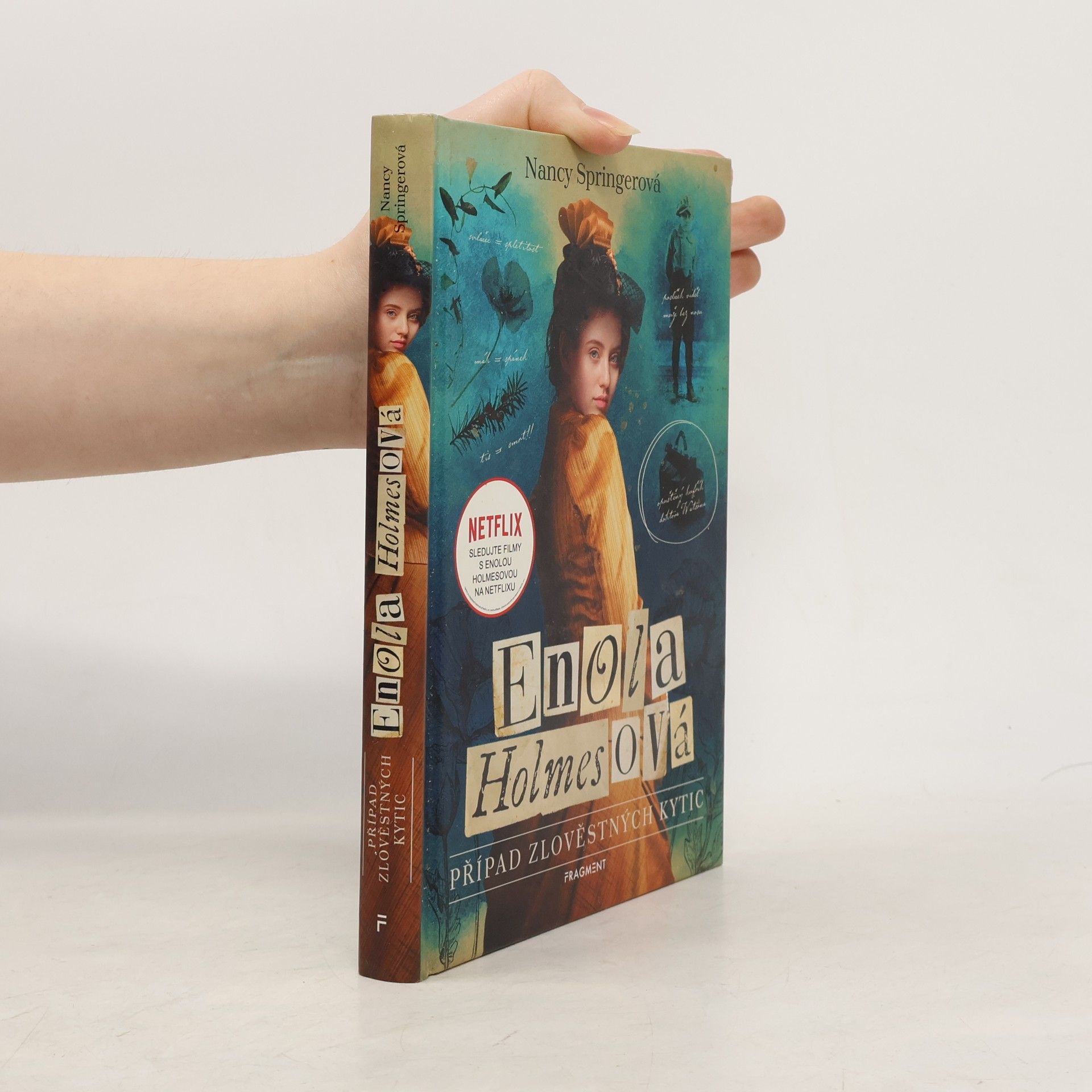 Nancy Springer Případ zlověstných kytic : Enola Holmesová