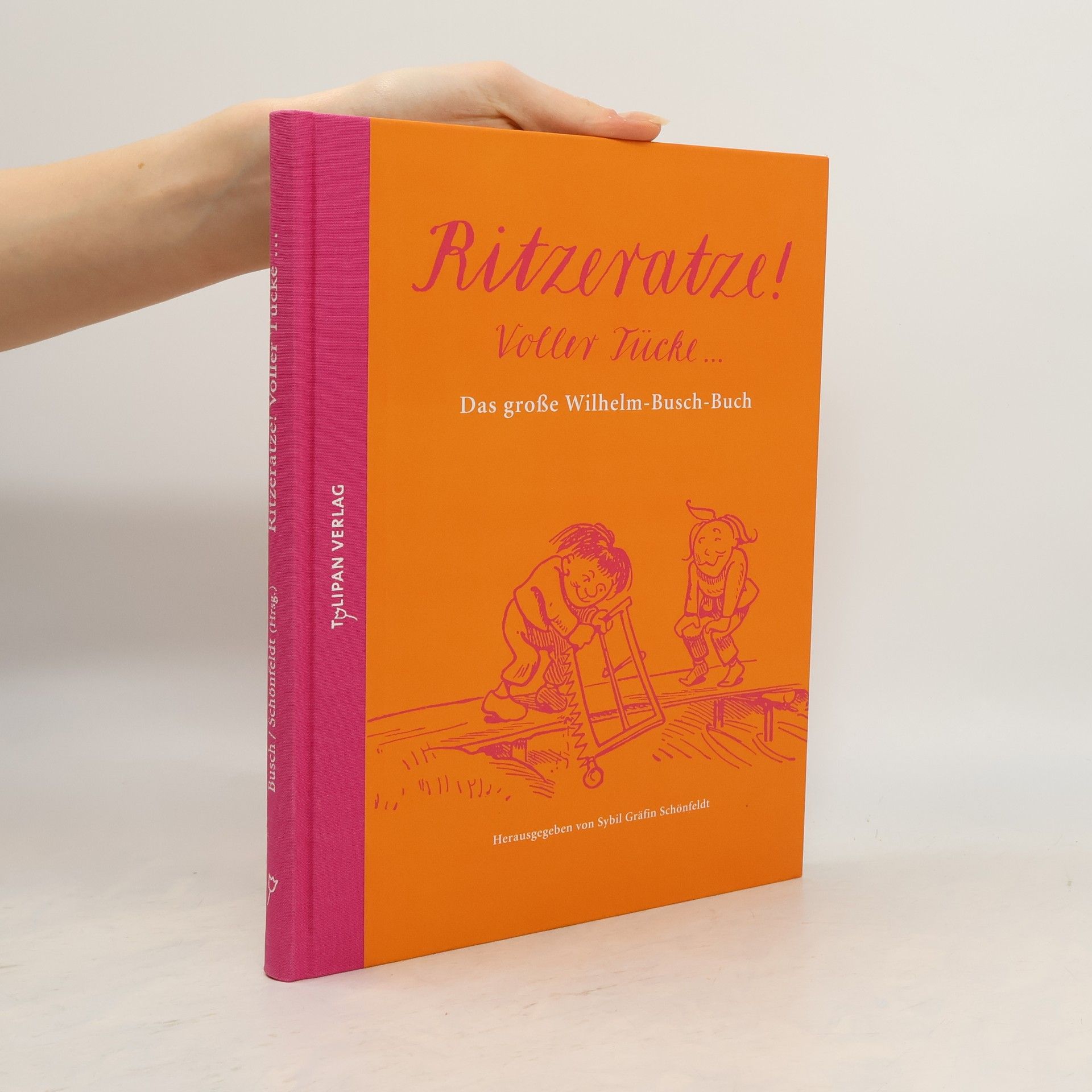 Wilhelm Busch Ritzeratze! Voller Tücke ...