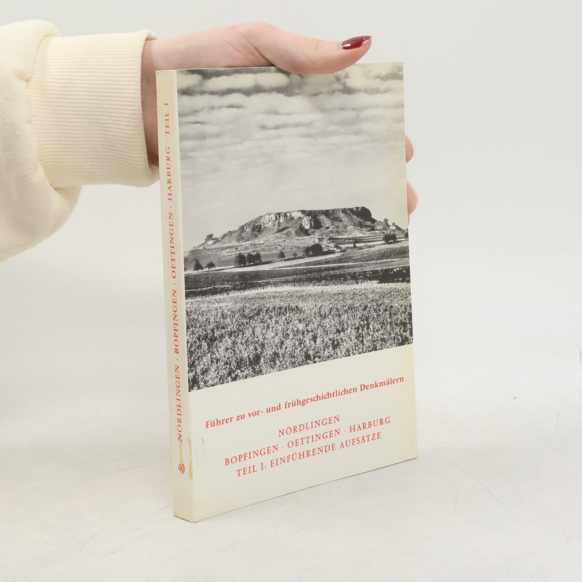 Führer zu vor- und frühgeschichtlichen Denkmälern - 1: Nördlingen, Bopfingen, Oettingen, Harburg