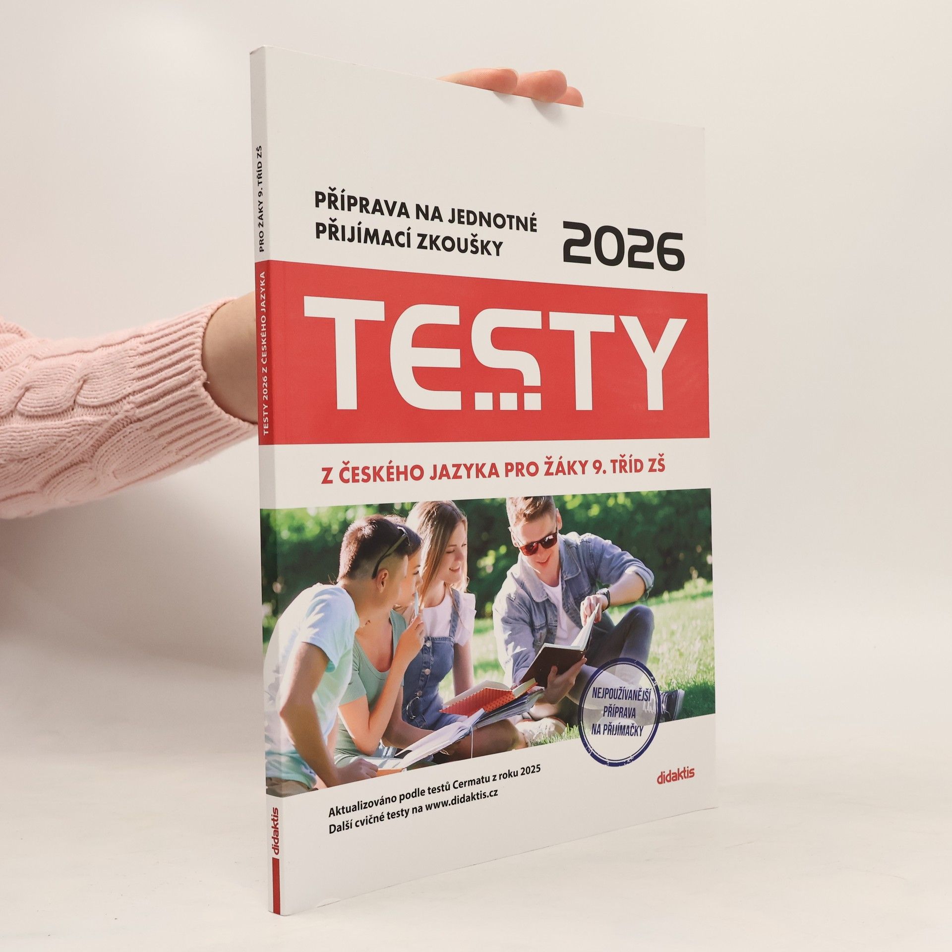 Various authors Testy 2026 z českého jazyka pro žáky 9. tříd ZŠ
