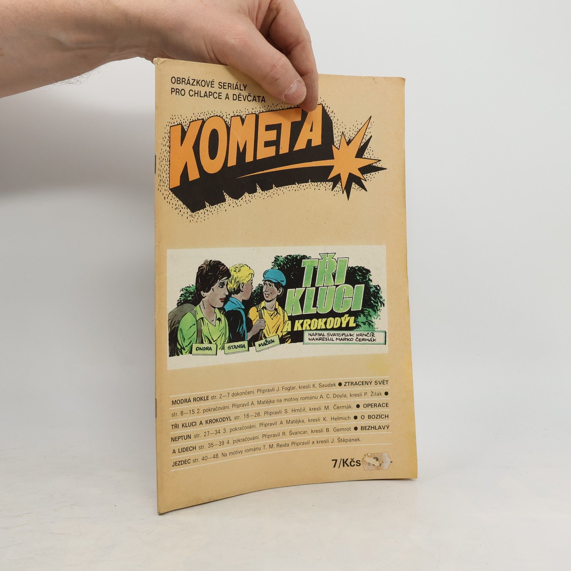 AA.VV. Kometa. Tři kluci a krokodýl