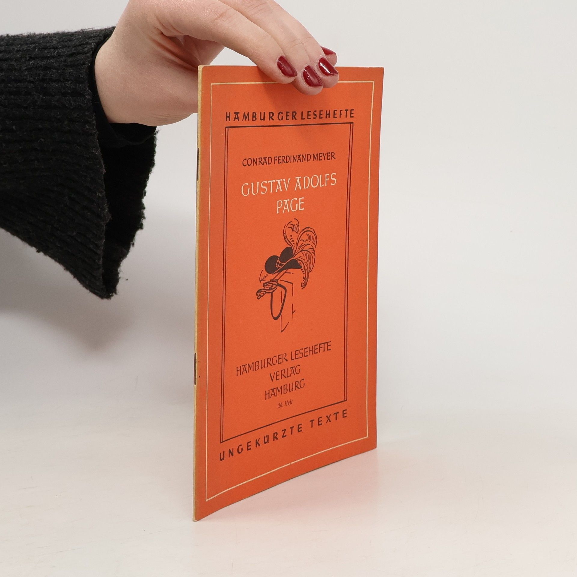 Conrad Ferdinand Meyer Gustav Adolfs Page