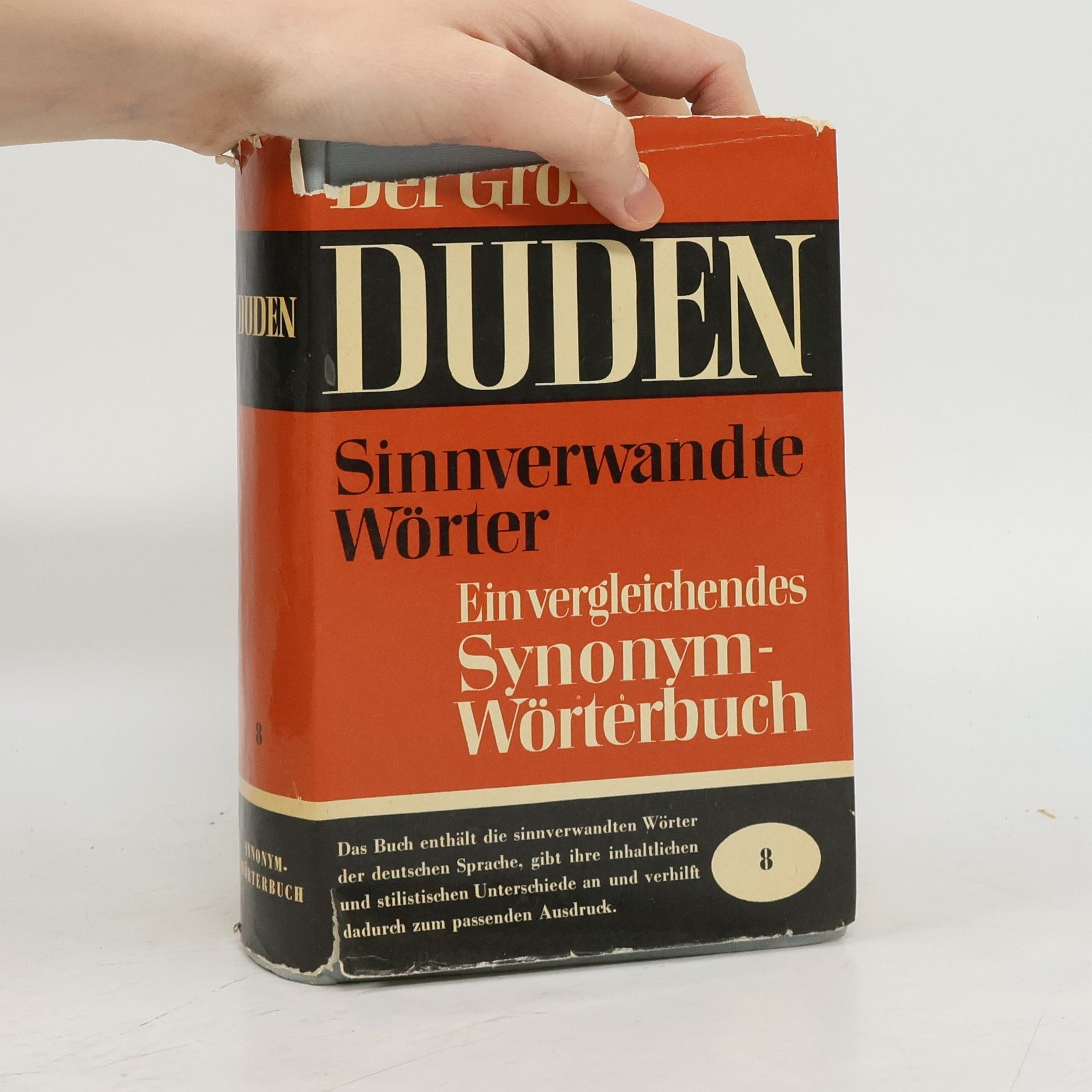 kolektiv Duden, 8: Das Synonymwörterbuch