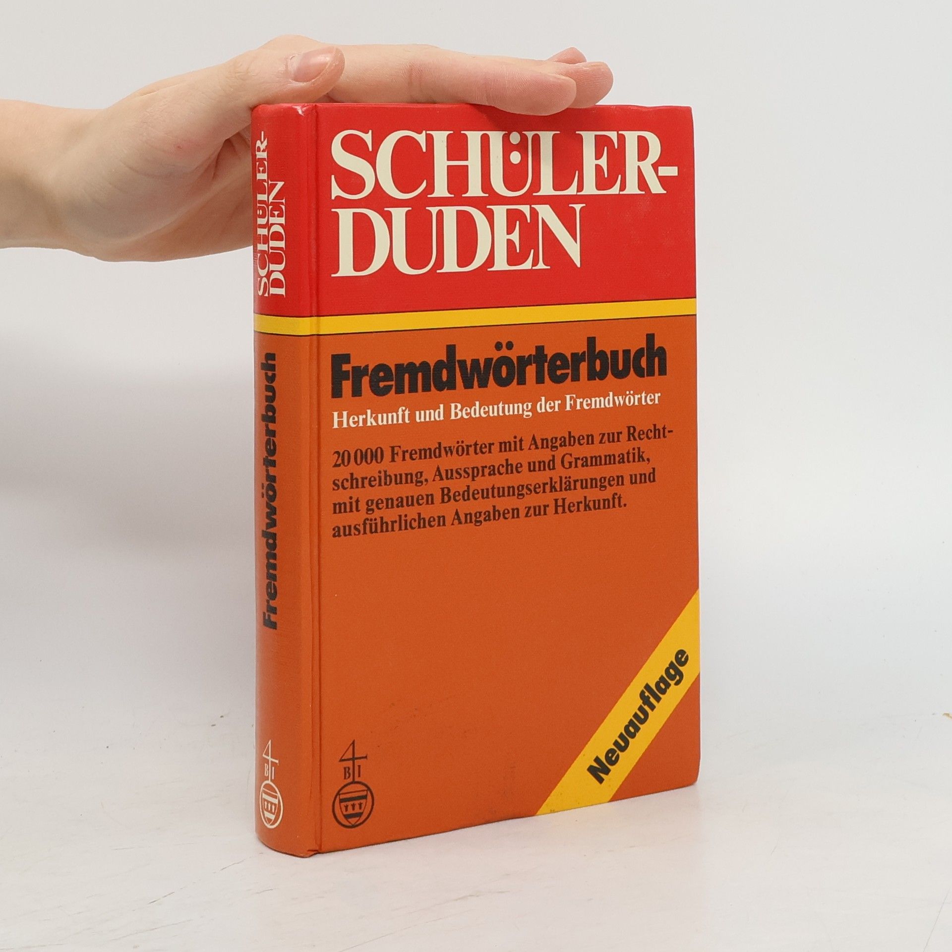 Günther Drosdowski Schülerduden, "Fremdwörterbuch"