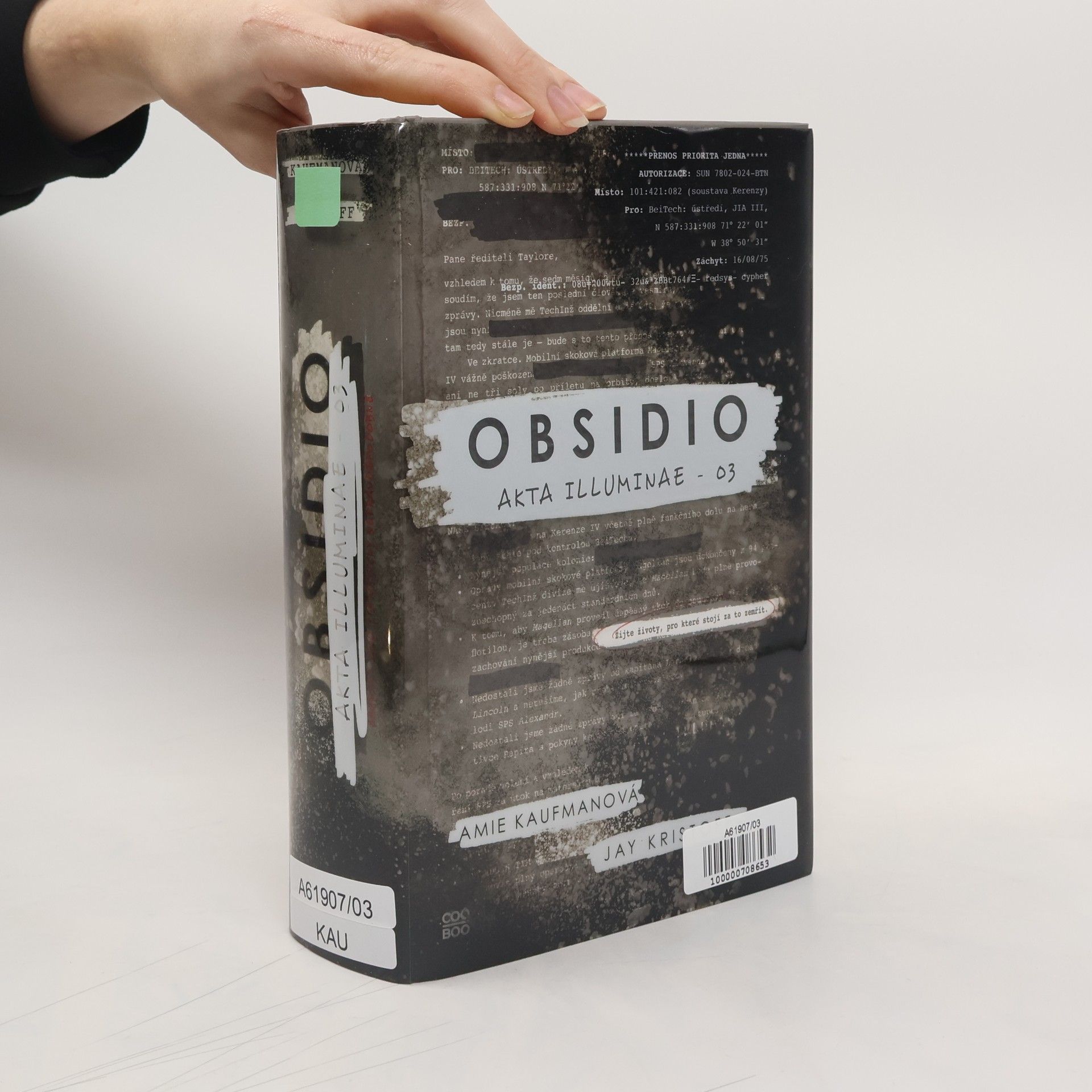 Amie Kaufman Obsidio