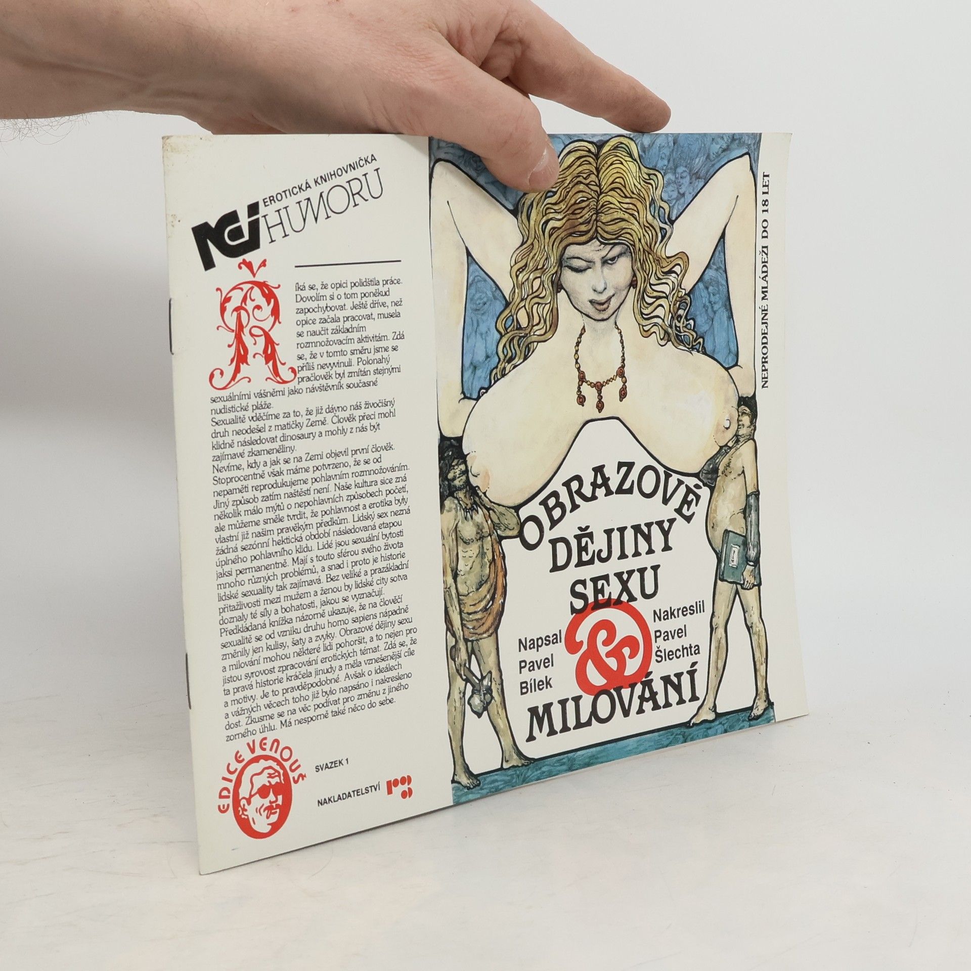 Pavel Bílek Obrazové dějiny sexu a milovaní