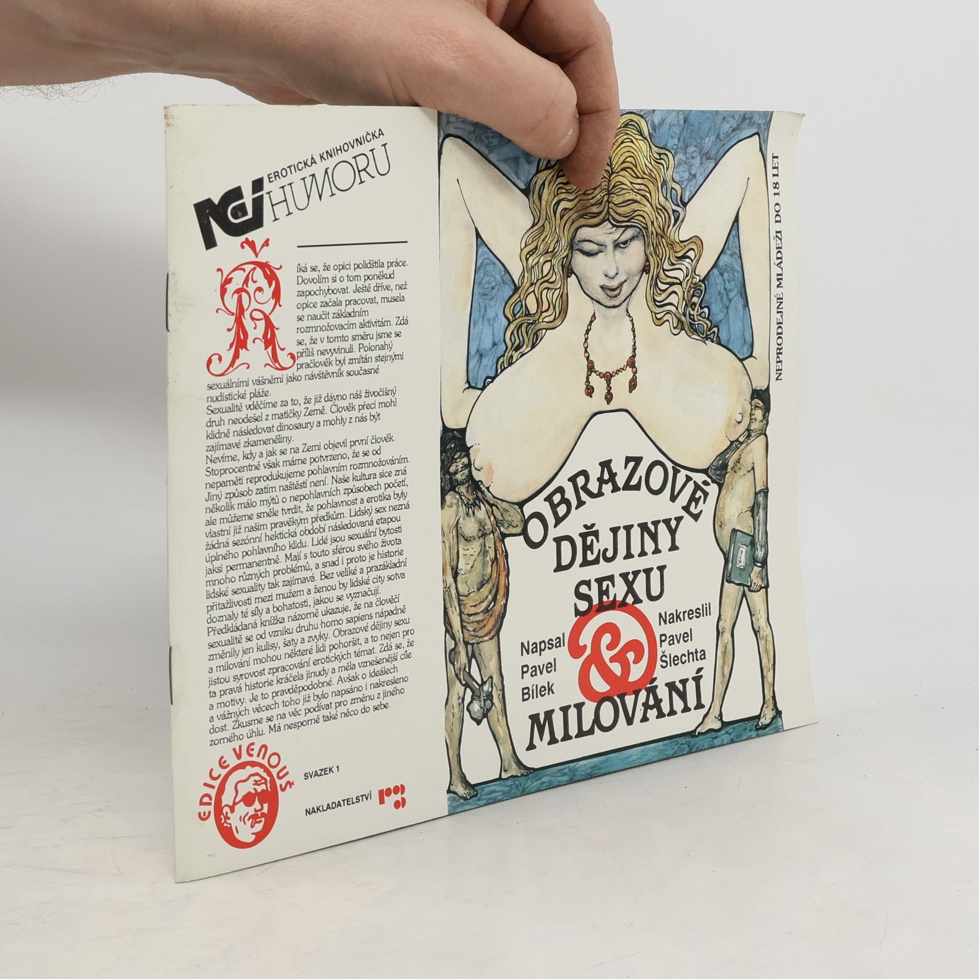 Pavel Bílek Obrazové dějiny sexu a milovaní