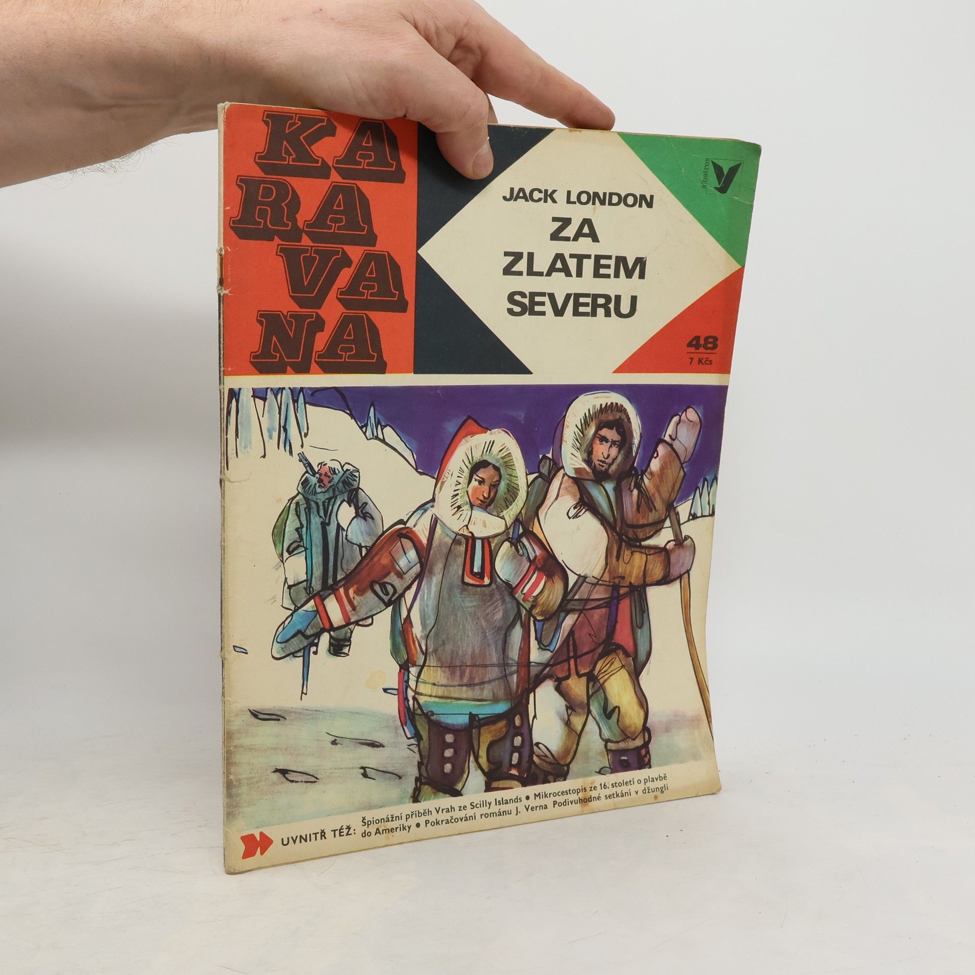 Jack London Karavana č. 48 - Za zlatem severu