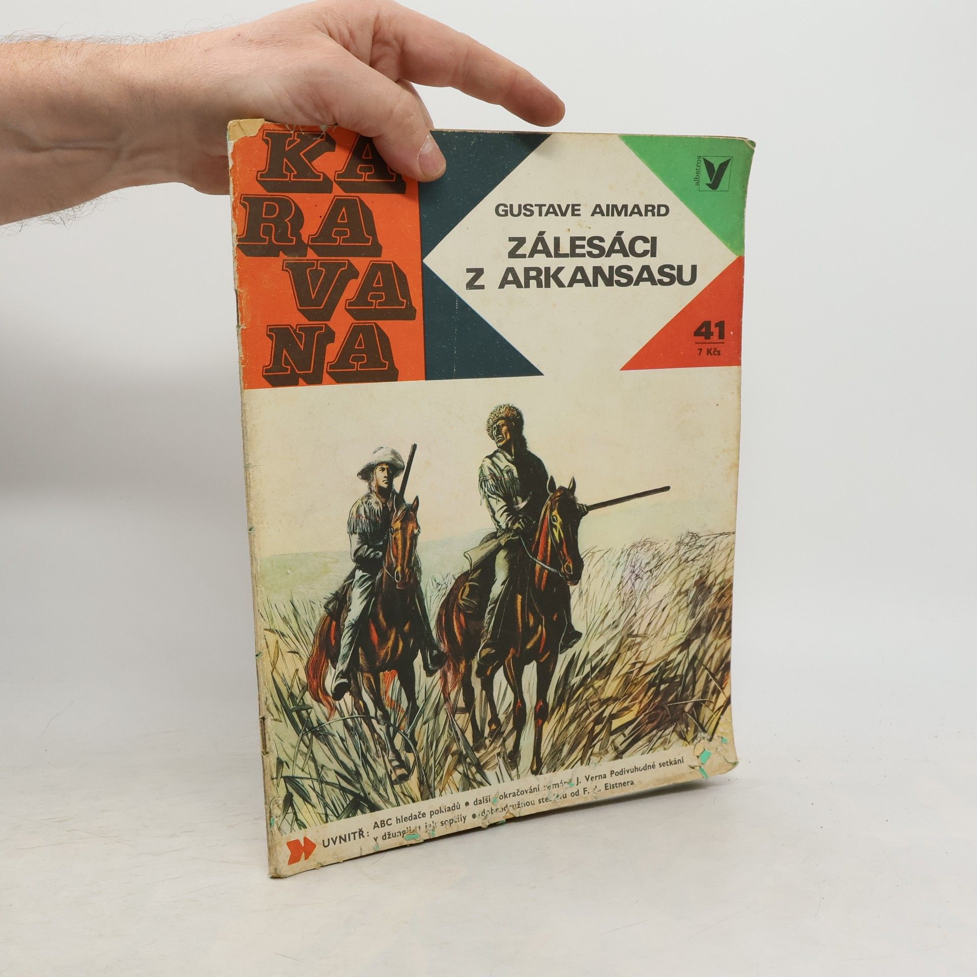 Gustave Aimard Karavana č. 41 - Zálesáci z Arkansasu